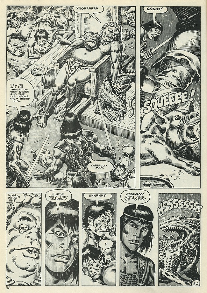 Read online The Savage Sword Of Conan comic -  Issue #137 - 39