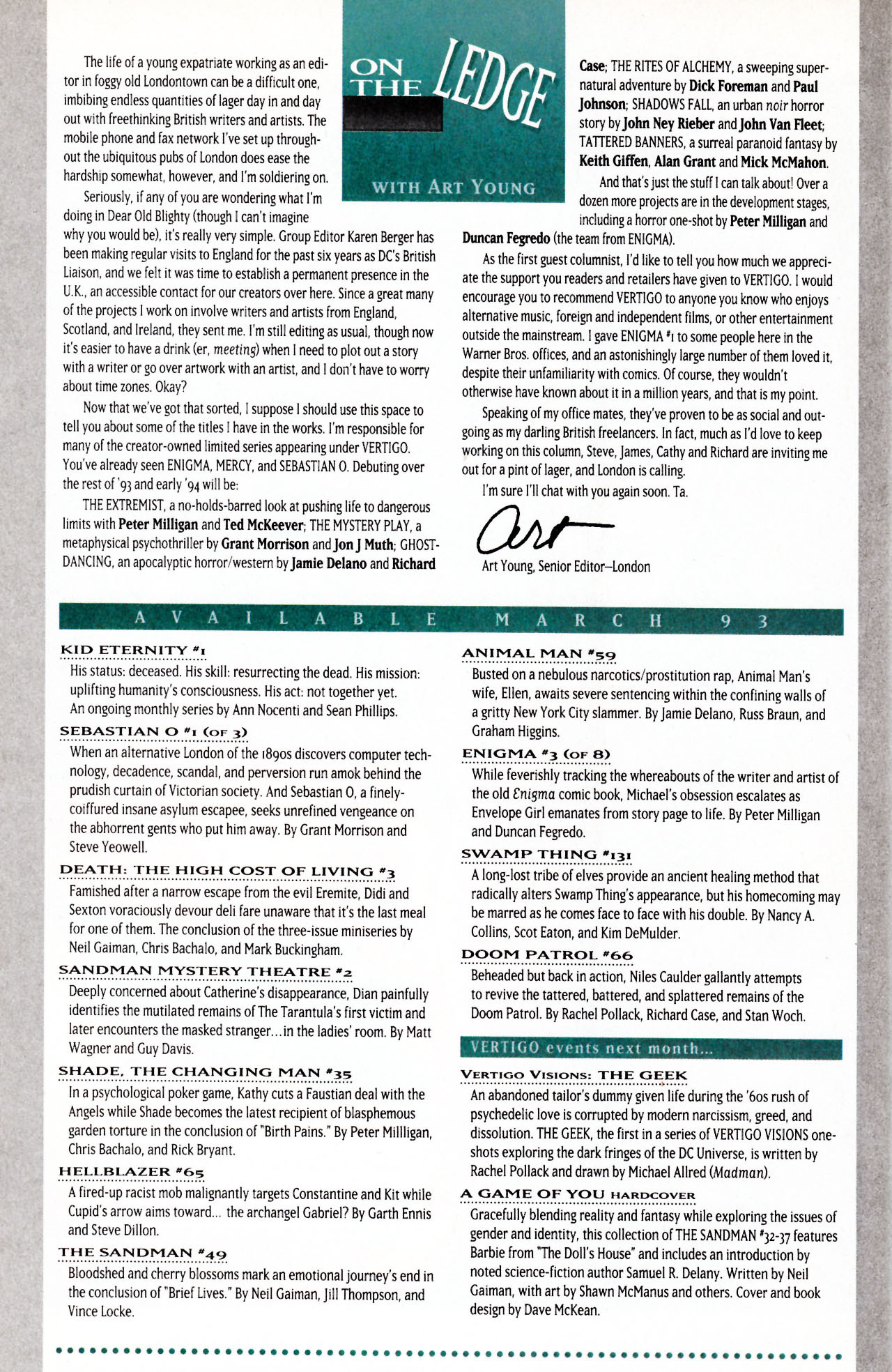 Read online Sebastian O comic -  Issue #1 - 34