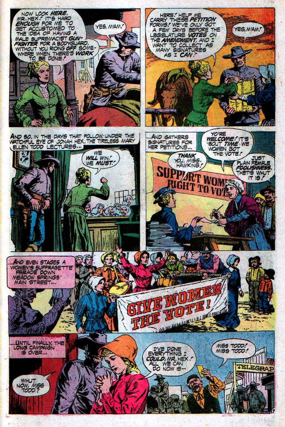 Read online Weird Western Tales (1972) comic -  Issue #27 - 18