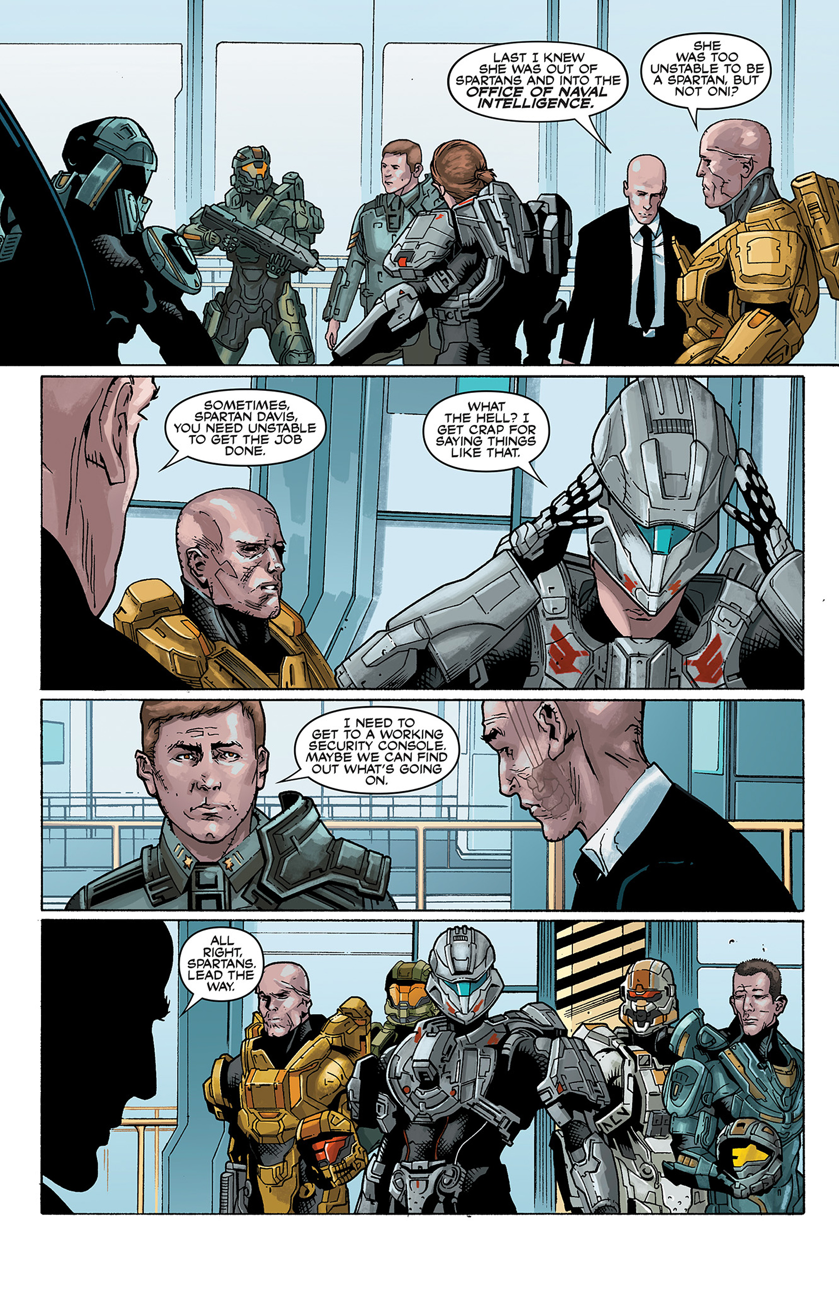 Read online Halo: Initiation comic -  Issue #3 - 6