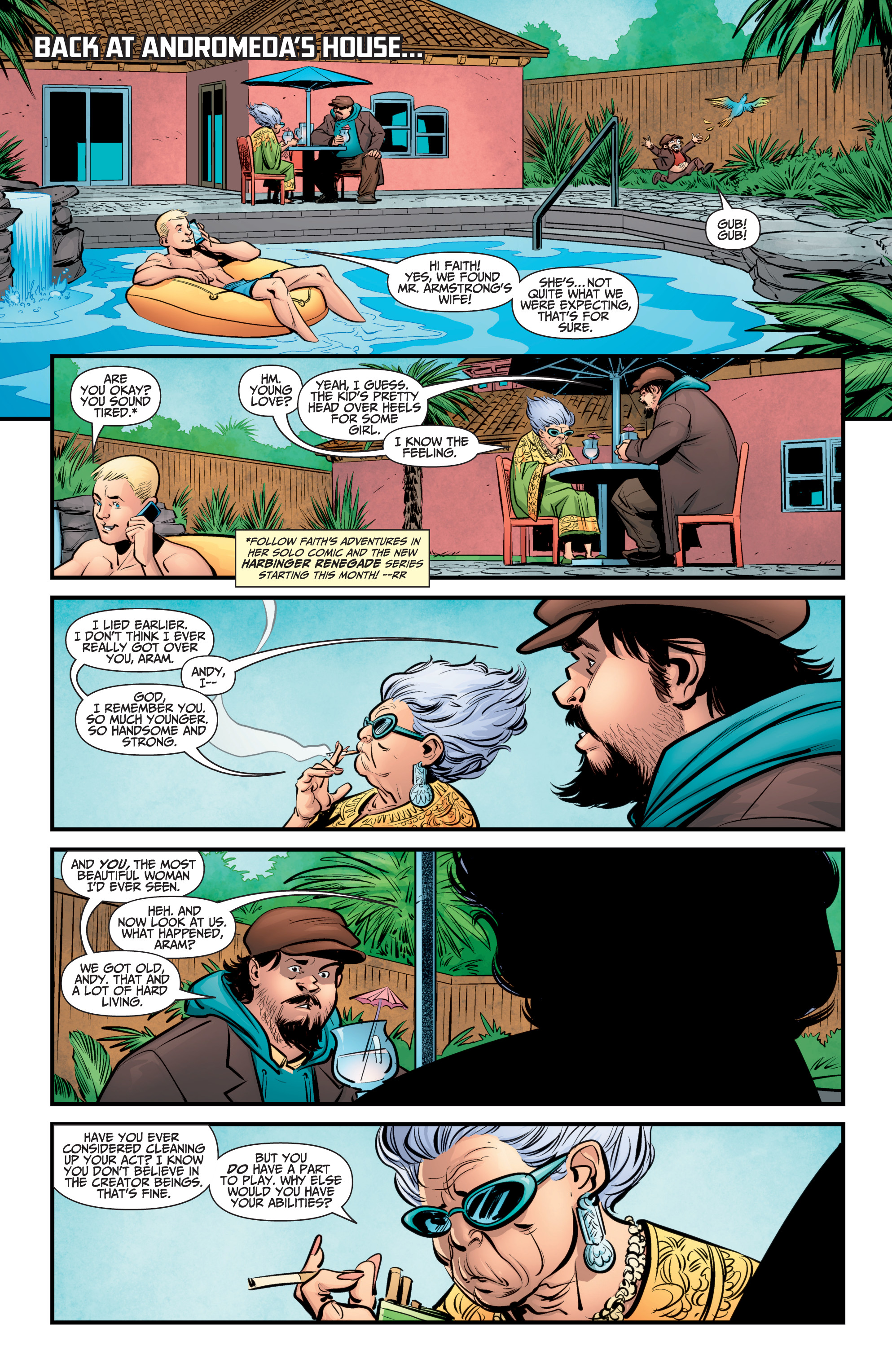 Read online A&A: The Adventures of Archer & Armstrong comic -  Issue #9 - 13