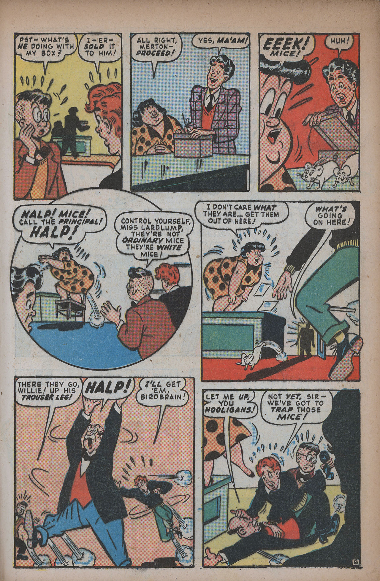 Read online Willie Comics (1946) comic -  Issue #13 - 33