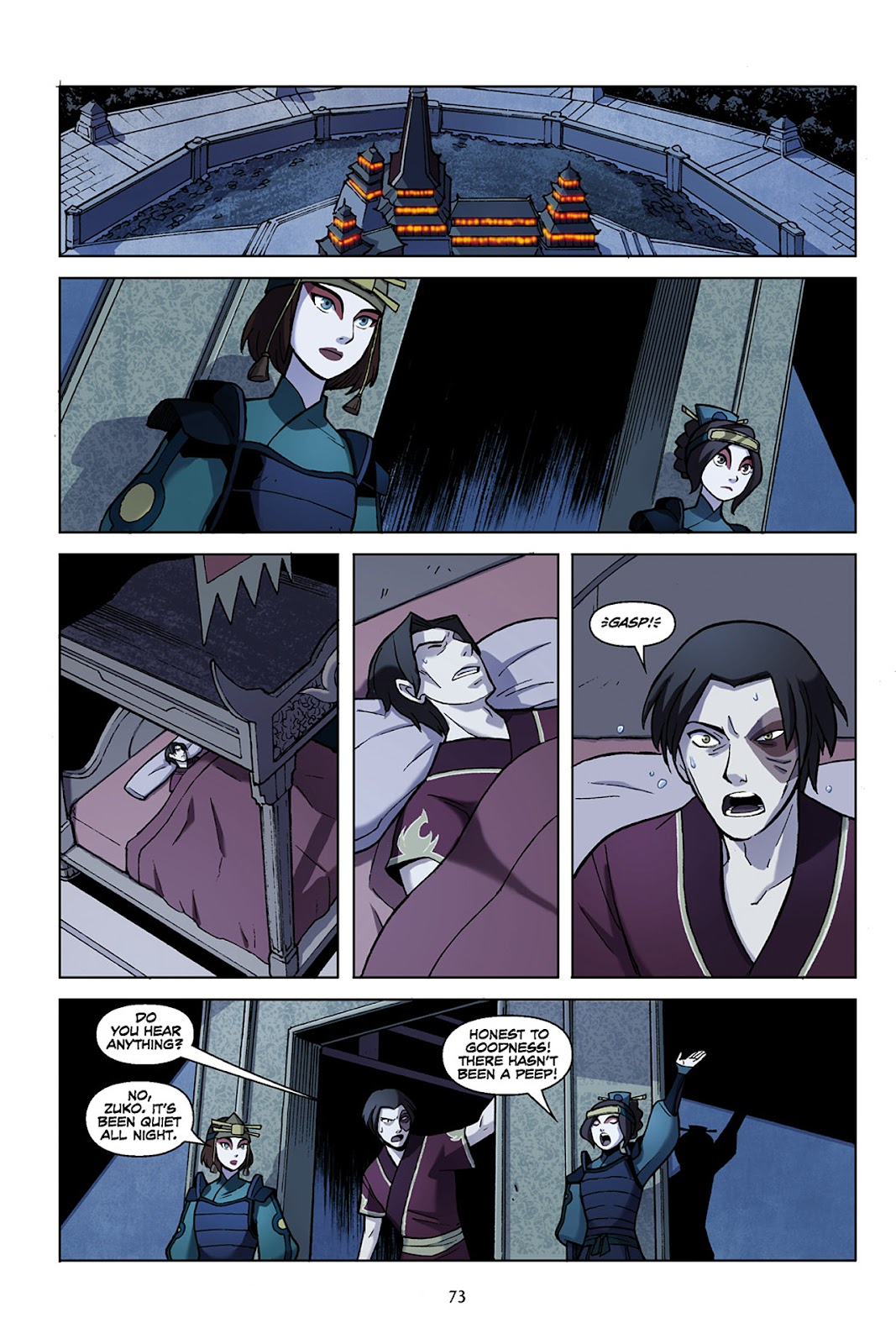 Nickelodeon Avatar: The Last Airbender - The Promise issue Part 1 - Page 74