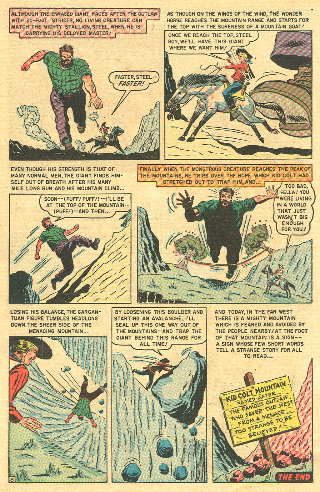 Read online Kid Colt Outlaw comic -  Issue #4 - 48