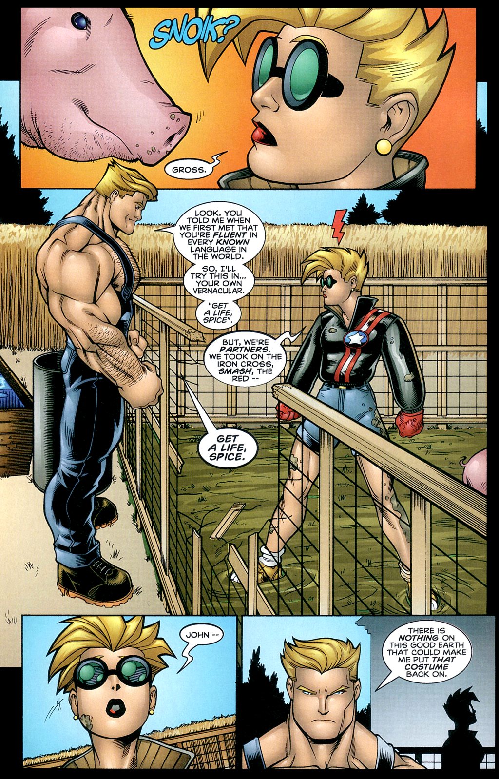 Read online Fighting American: Rules of the Game comic -  Issue #1 - 9