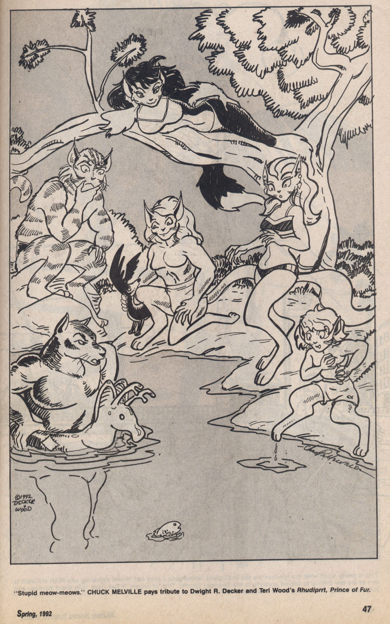 Read online Amazing Heroes Swimsuit Special comic -  Issue # TPB 3 - 46