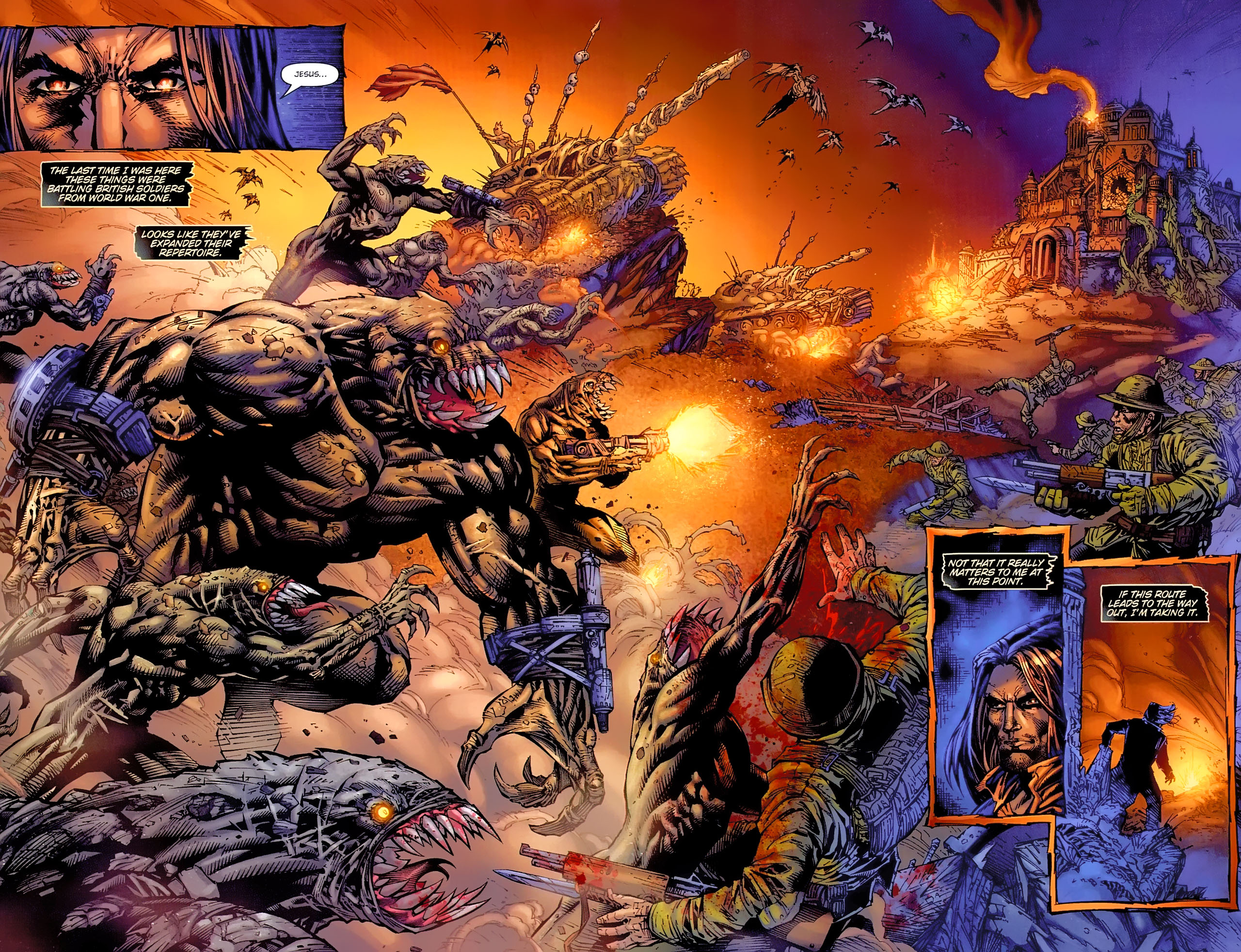 Read online The Darkness: Level comic -  Issue #4 - 5