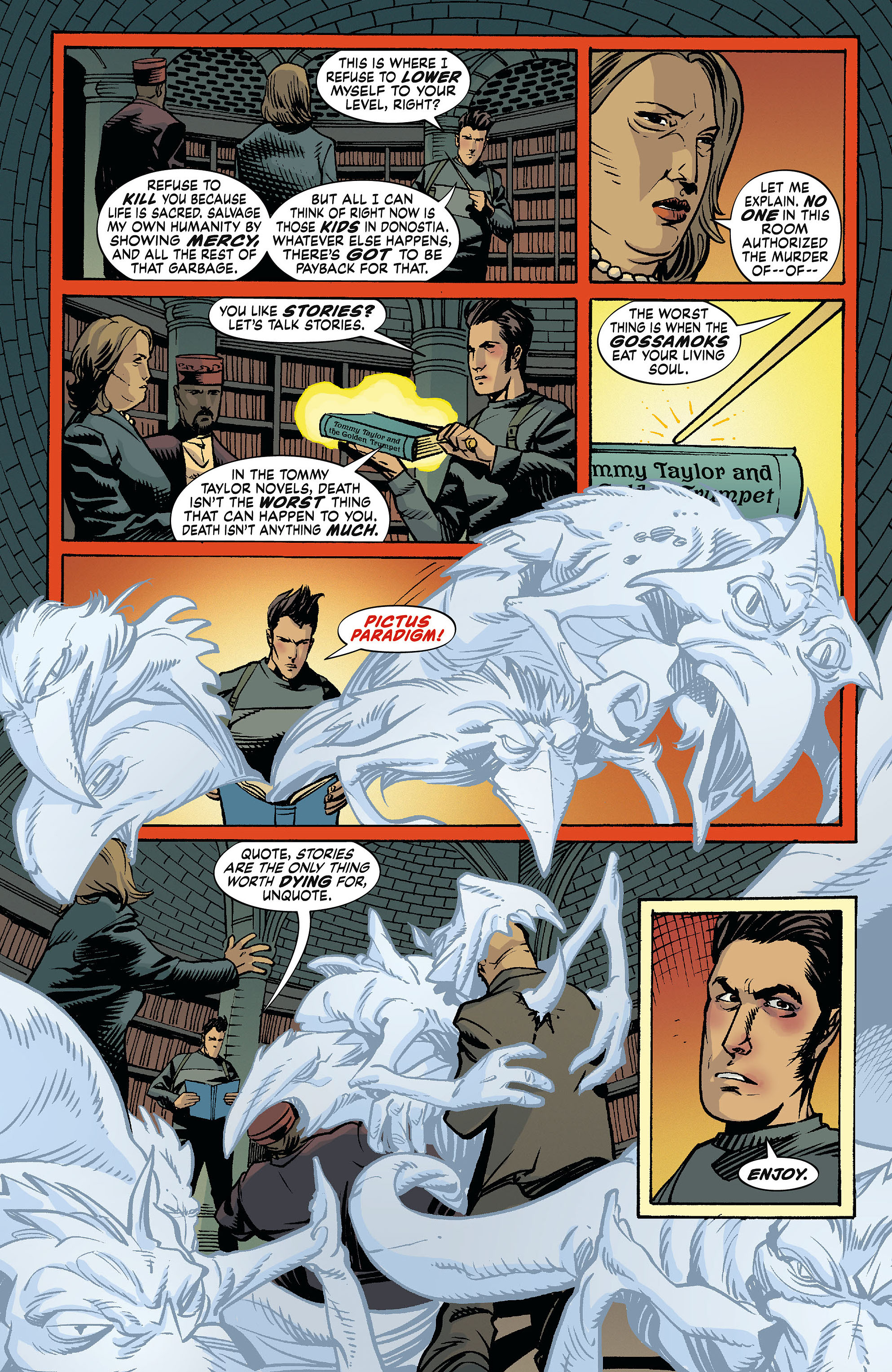 Read online The Unwritten comic -  Issue #34 - 13