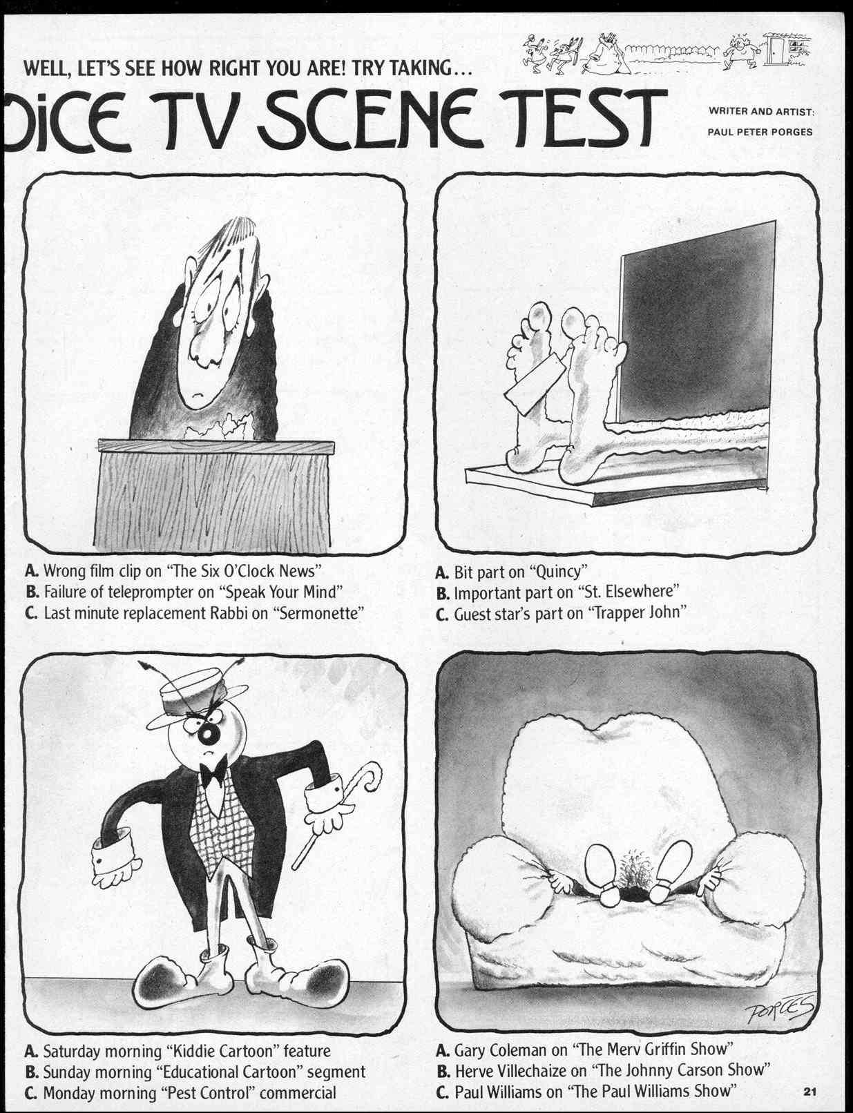 Read online MAD comic -  Issue #244 - 23