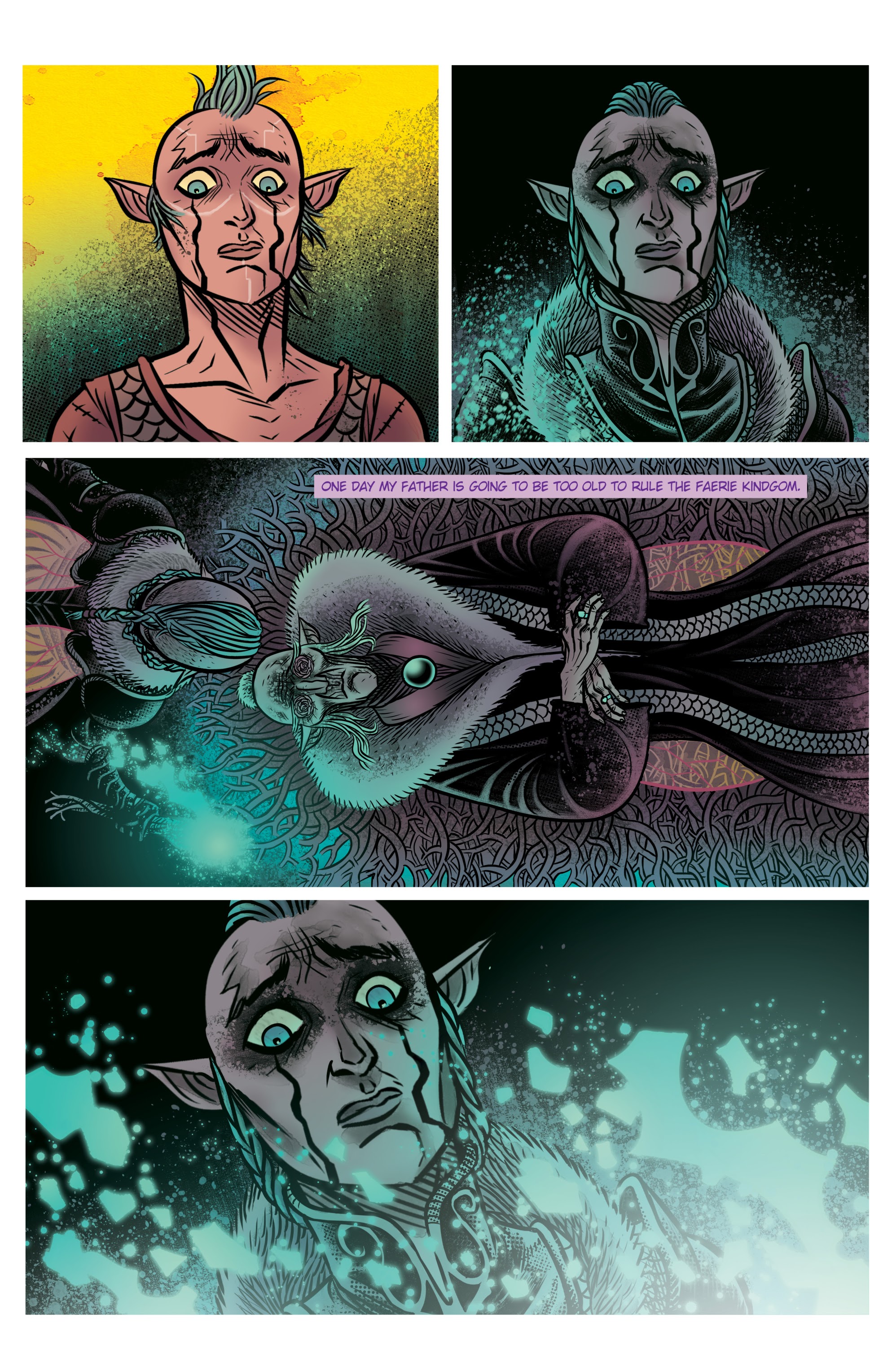 Read online Ether: The Disappearance of Violet Bell comic -  Issue # _TPB - 122