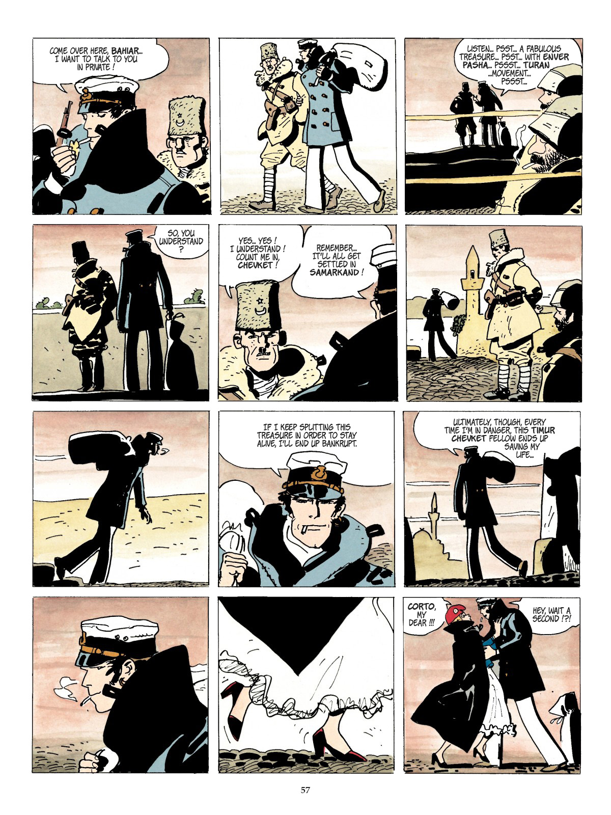 Read online Corto Maltese comic -  Issue # TPB 11 - 60