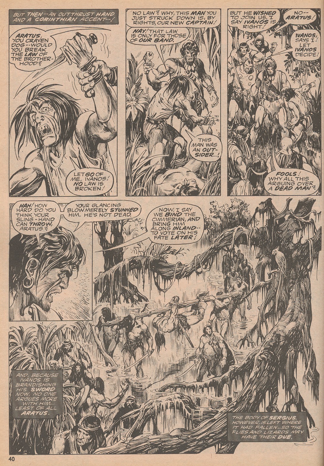 Read online The Savage Sword Of Conan comic -  Issue #4 - 40