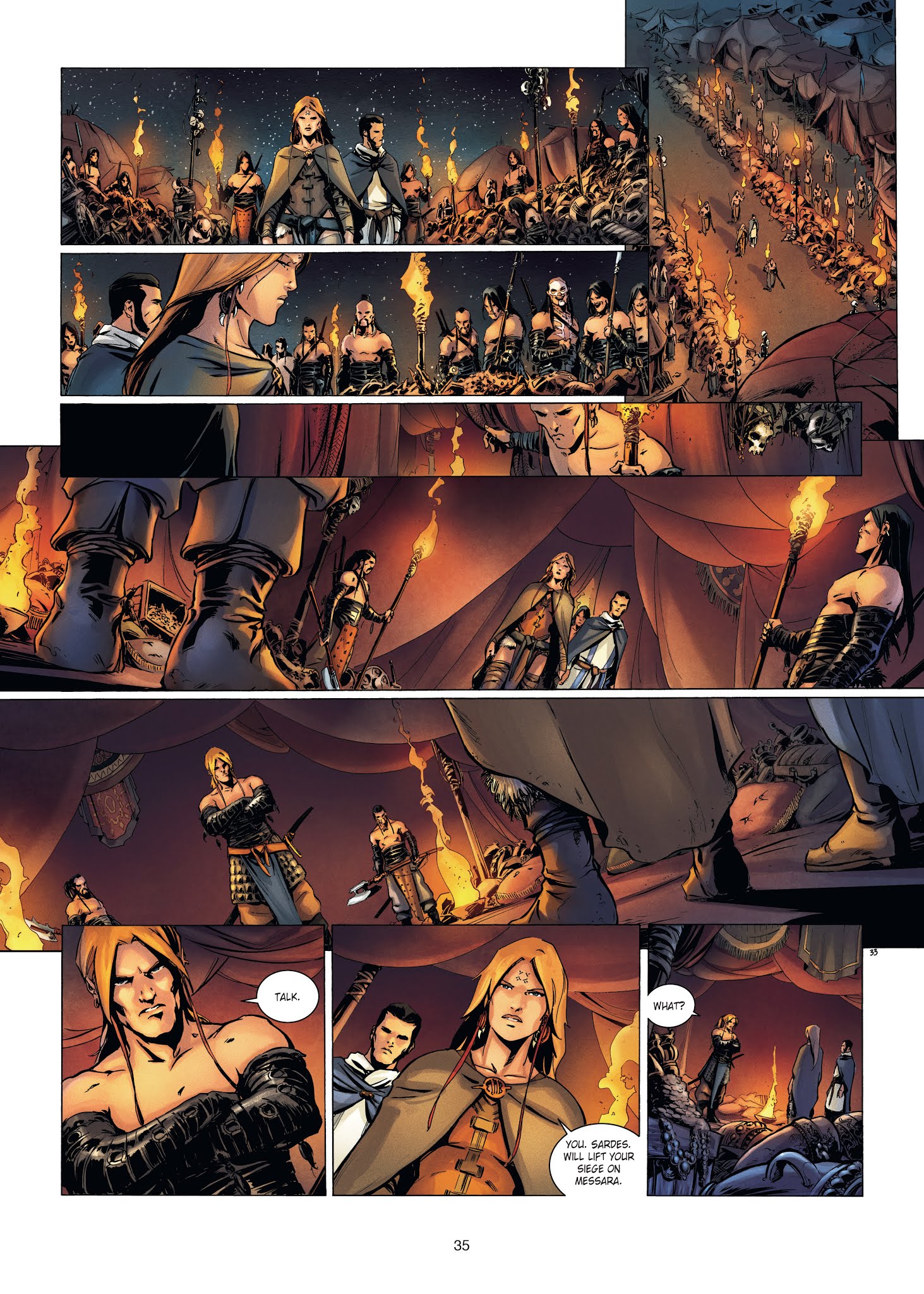 Read online Chronicles of the Dragon Knights comic -  Issue #18 - 34