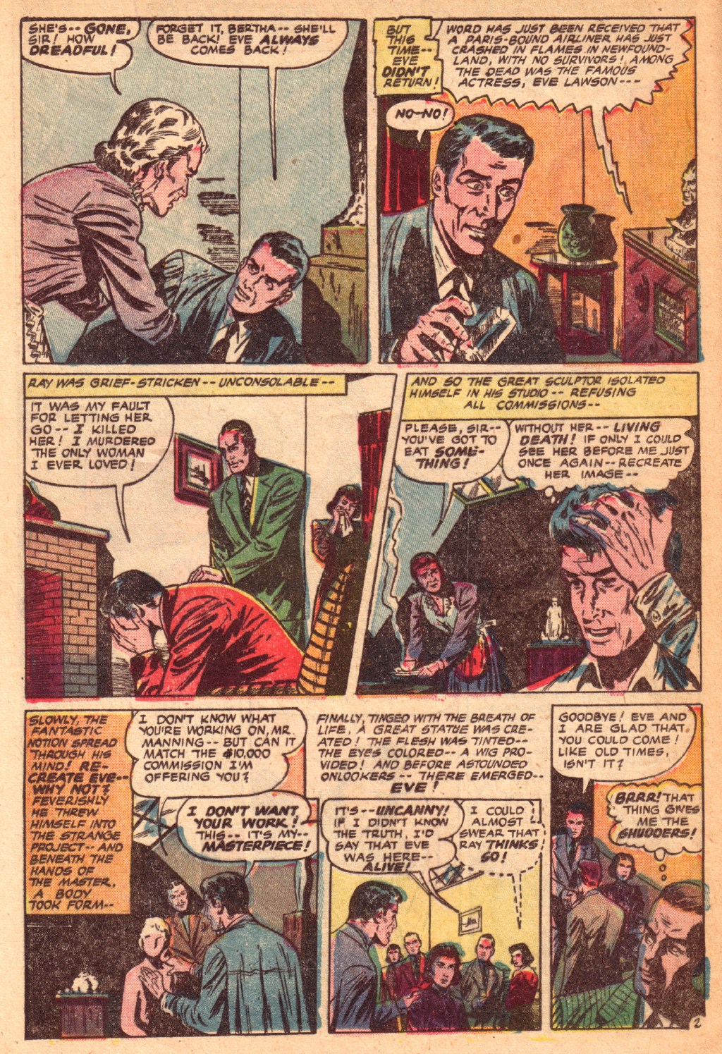 Read online Adventures Into The Unknown comic -  Issue #24 - 43