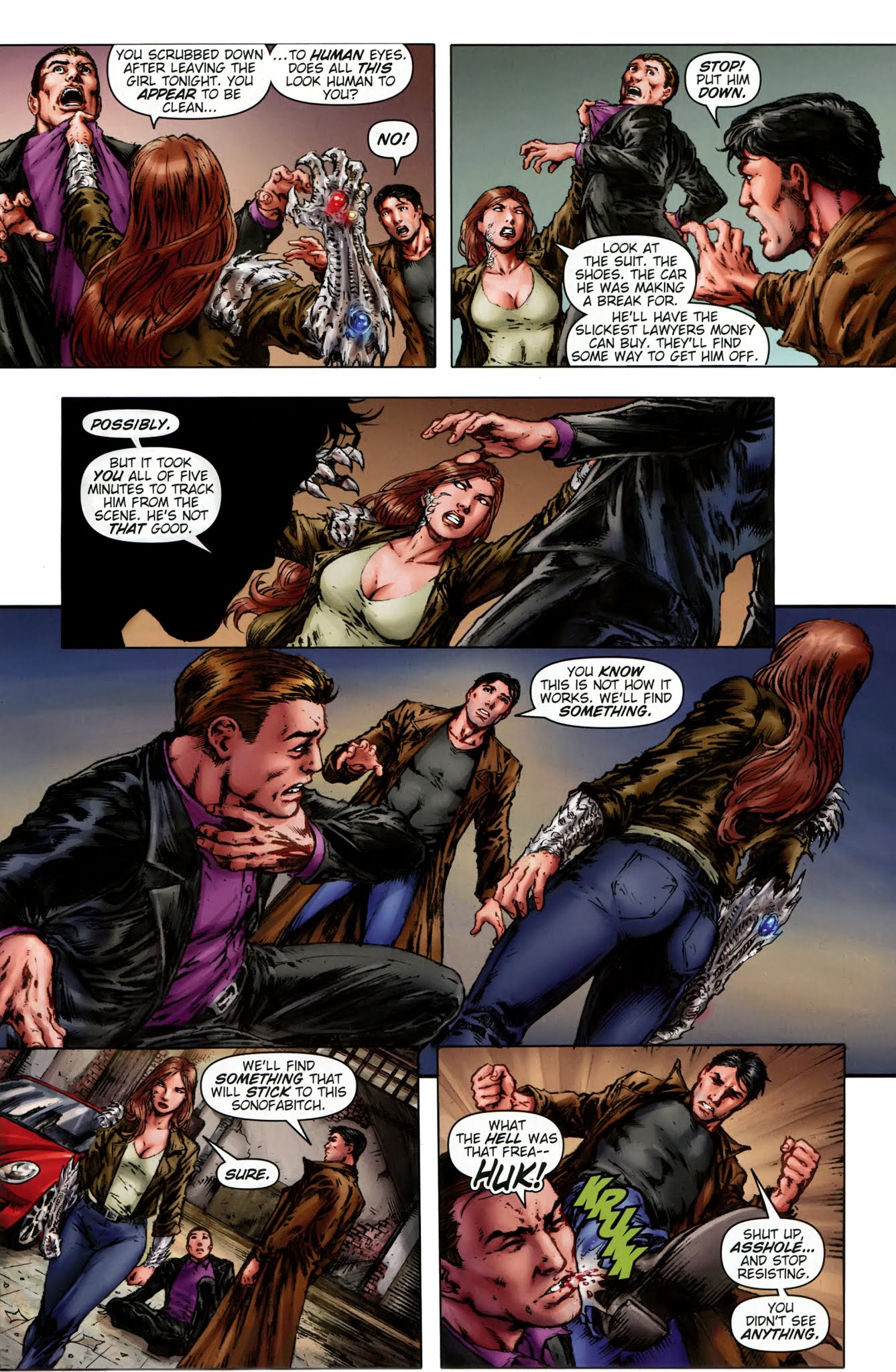Read online Witchblade: Demon Reborn comic -  Issue #1 - 10