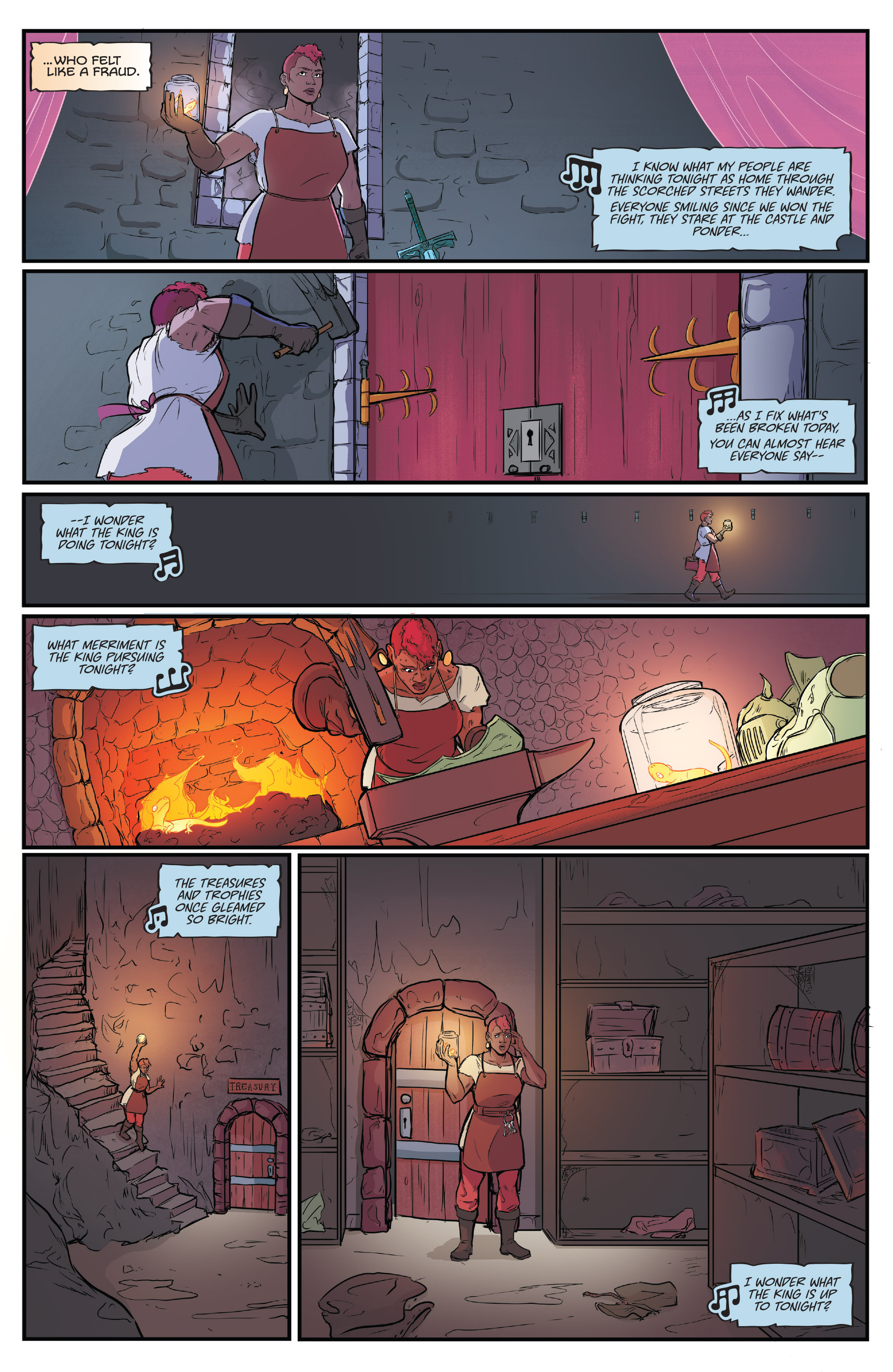 Read online Lady Castle comic -  Issue #2 - 4