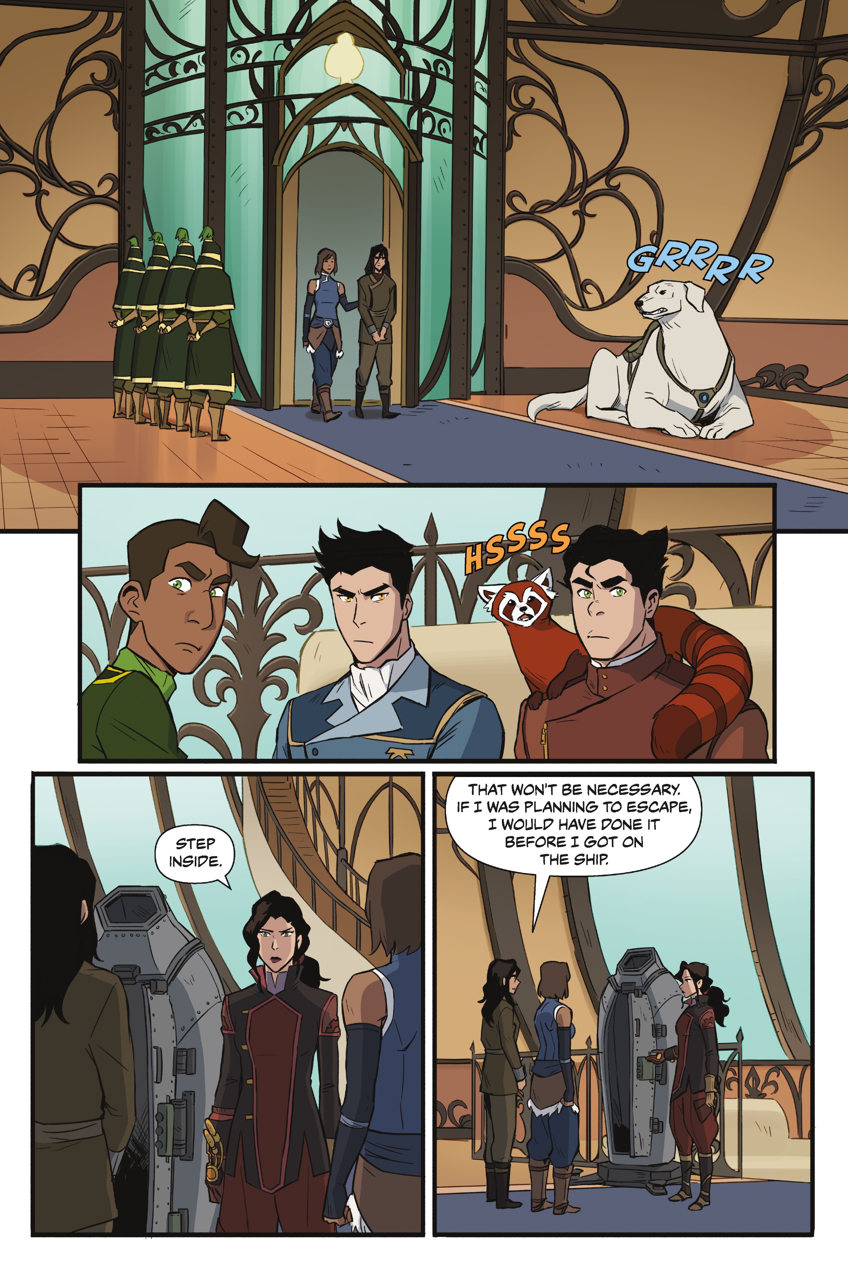 Read online Nickelodeon The Legend of Korra: Ruins of the Empire comic -  Issue # TPB 1 - 48