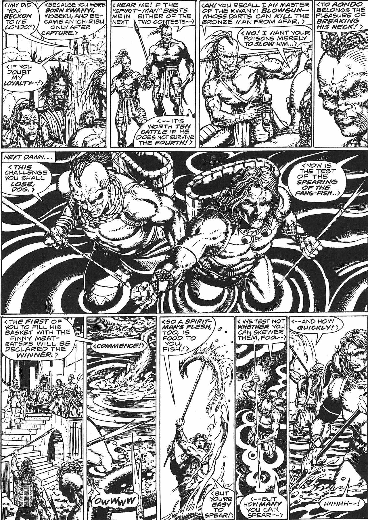 Read online The Savage Sword Of Conan comic -  Issue #213 - 5