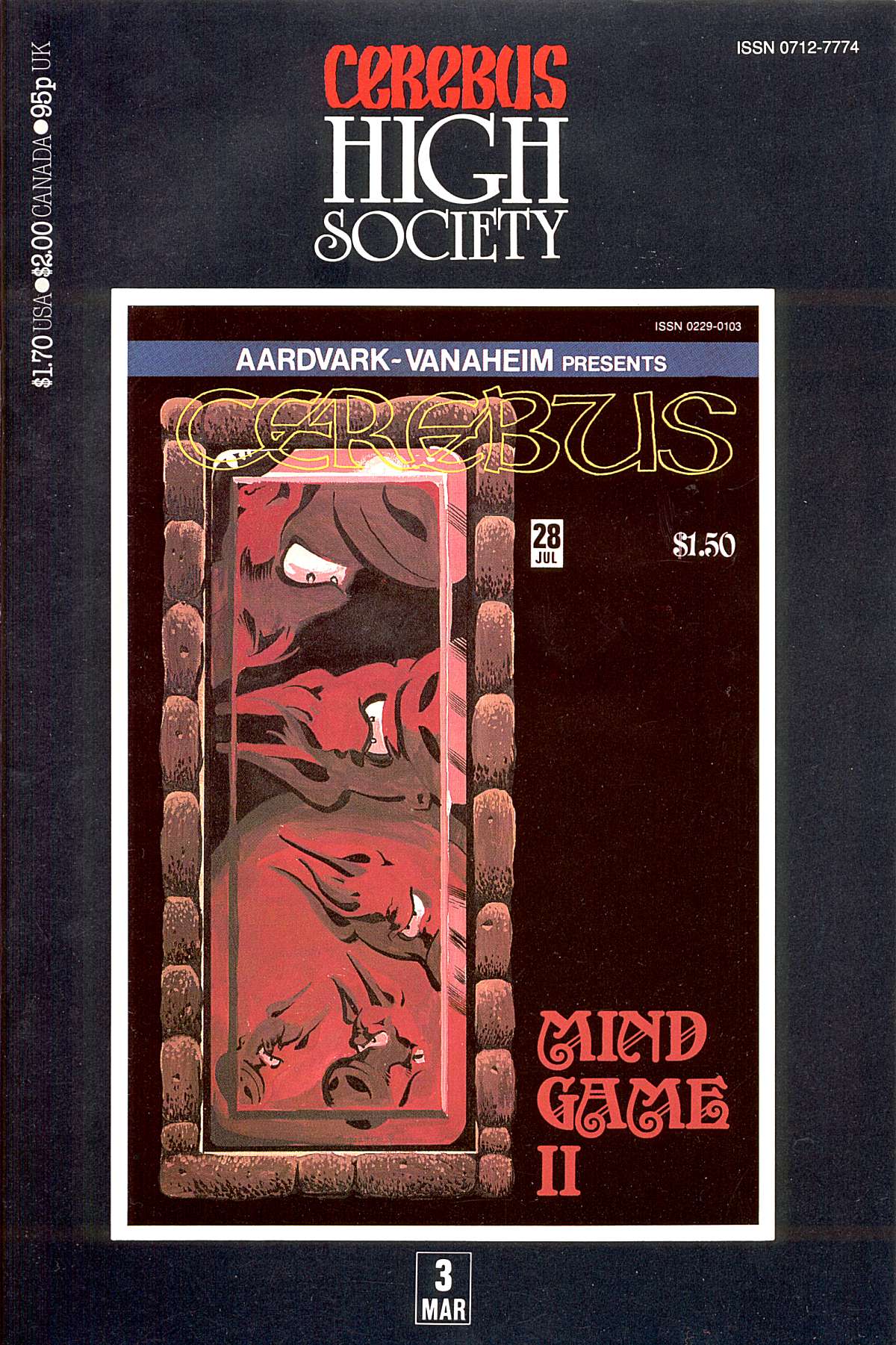 Read online Cerebus comic -  Issue #28 - 1