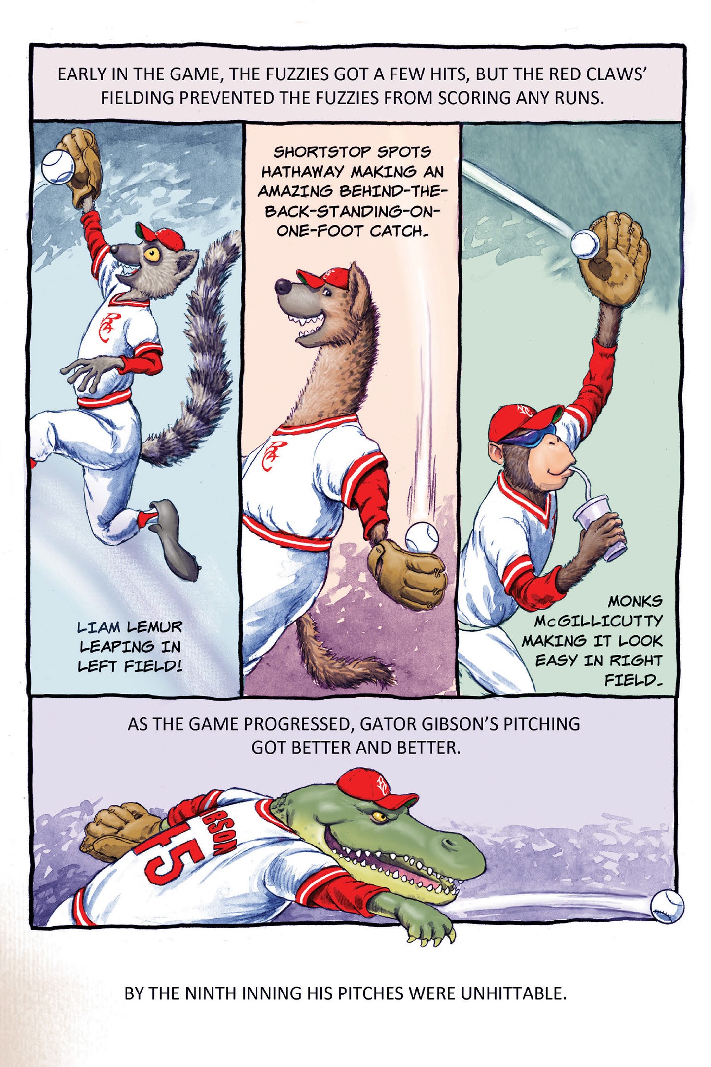 Read online Fuzzy Baseball comic -  Issue #1 - 19