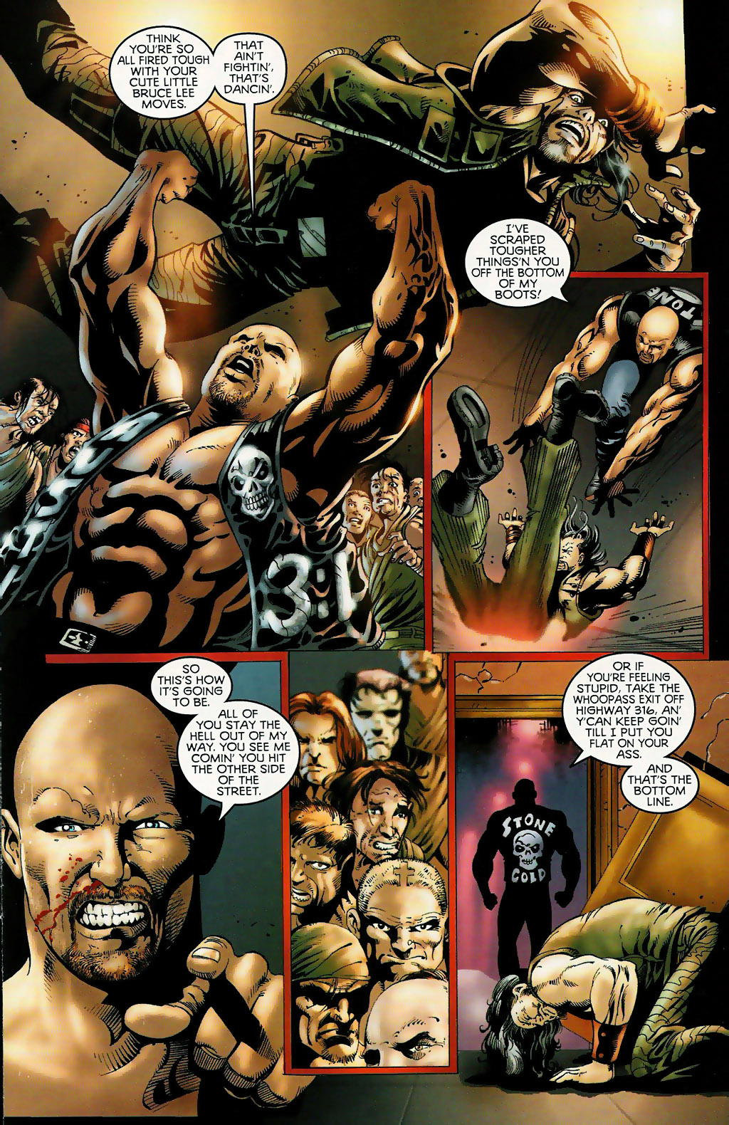 Read online Stone Cold Steve Austin comic -  Issue #1 - 17