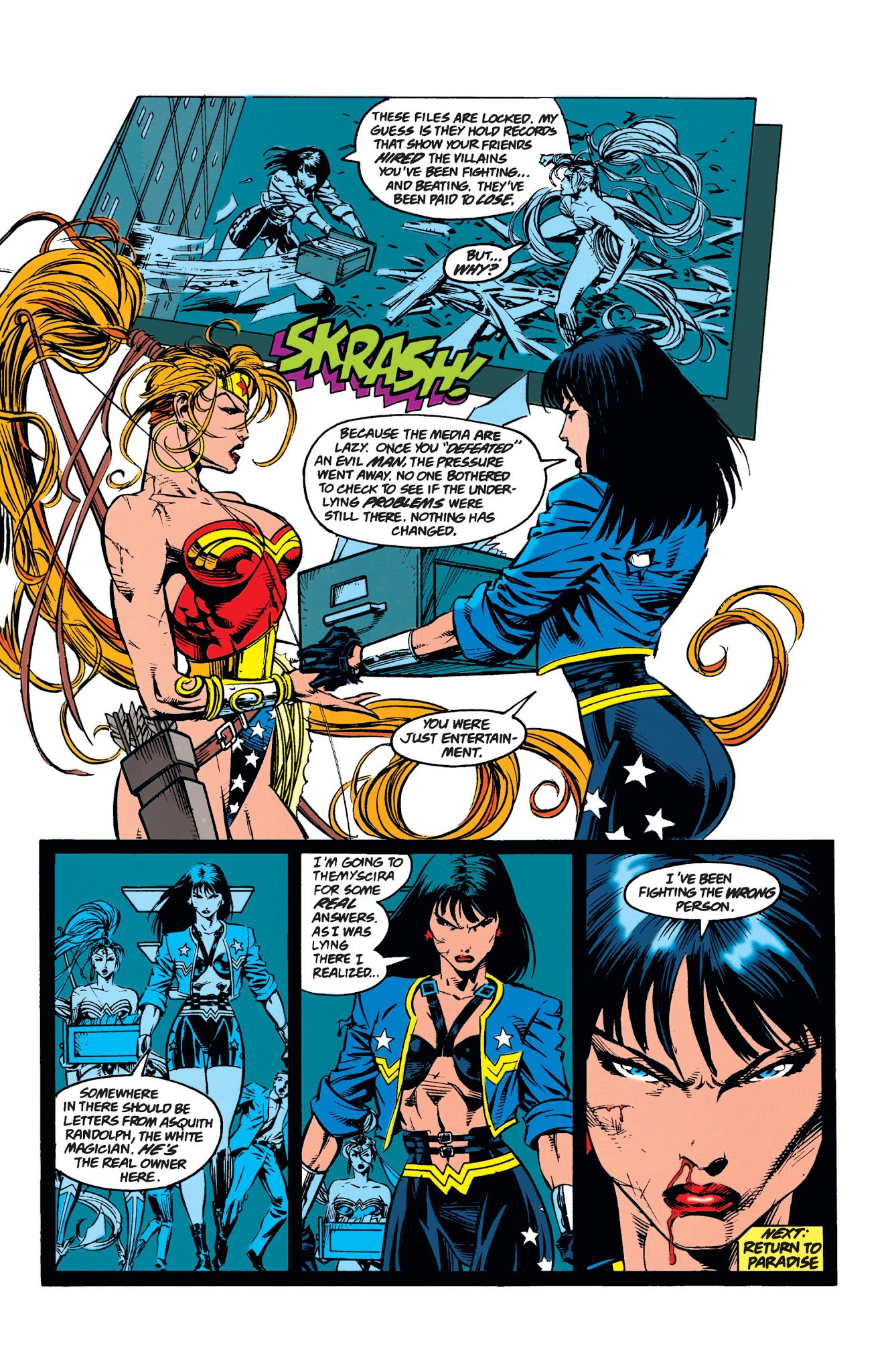 Read online Wonder Woman (1987) comic -  Issue # _TPB Wonder Woman by Mike Deodato - 233