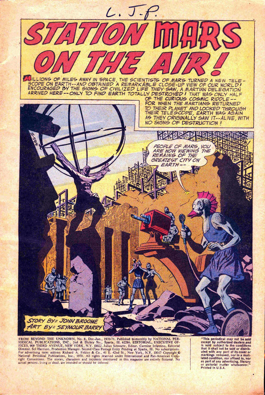 Read online From Beyond the Unknown comic -  Issue #8 - 3