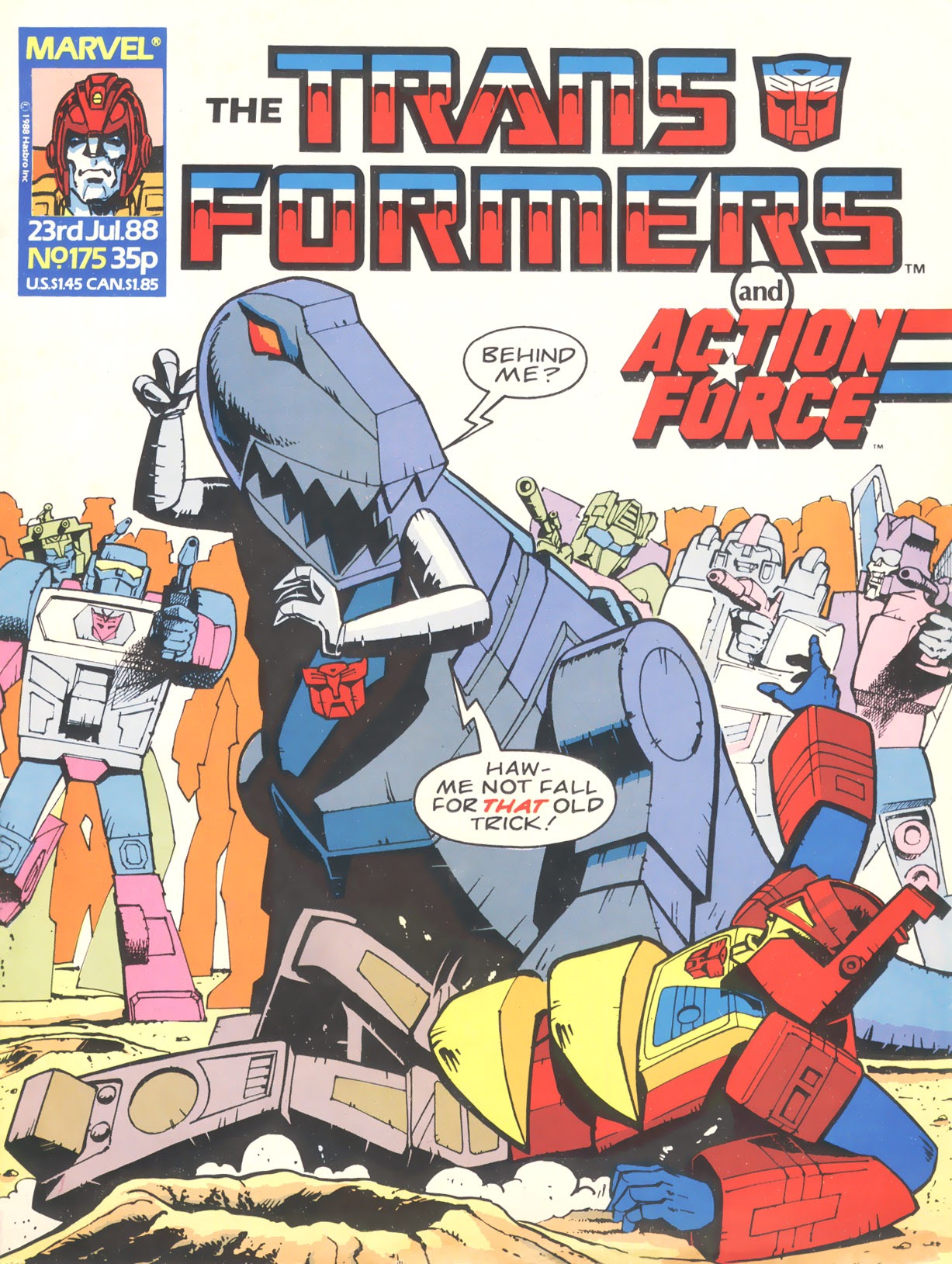 Read online The Transformers (UK) comic -  Issue #175 - 1