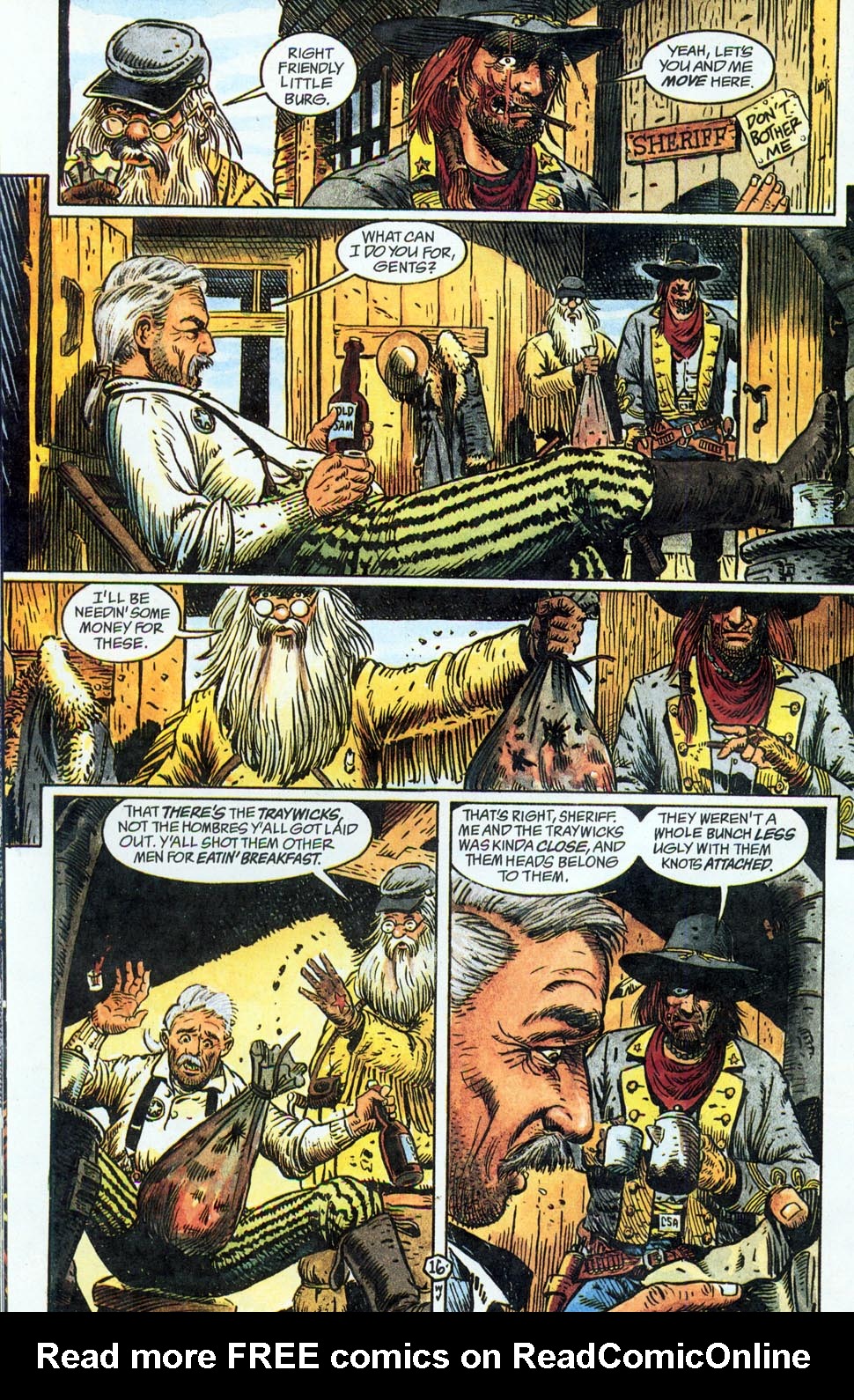 Read online Jonah Hex: Two-Gun Mojo comic -  Issue #1 - 18
