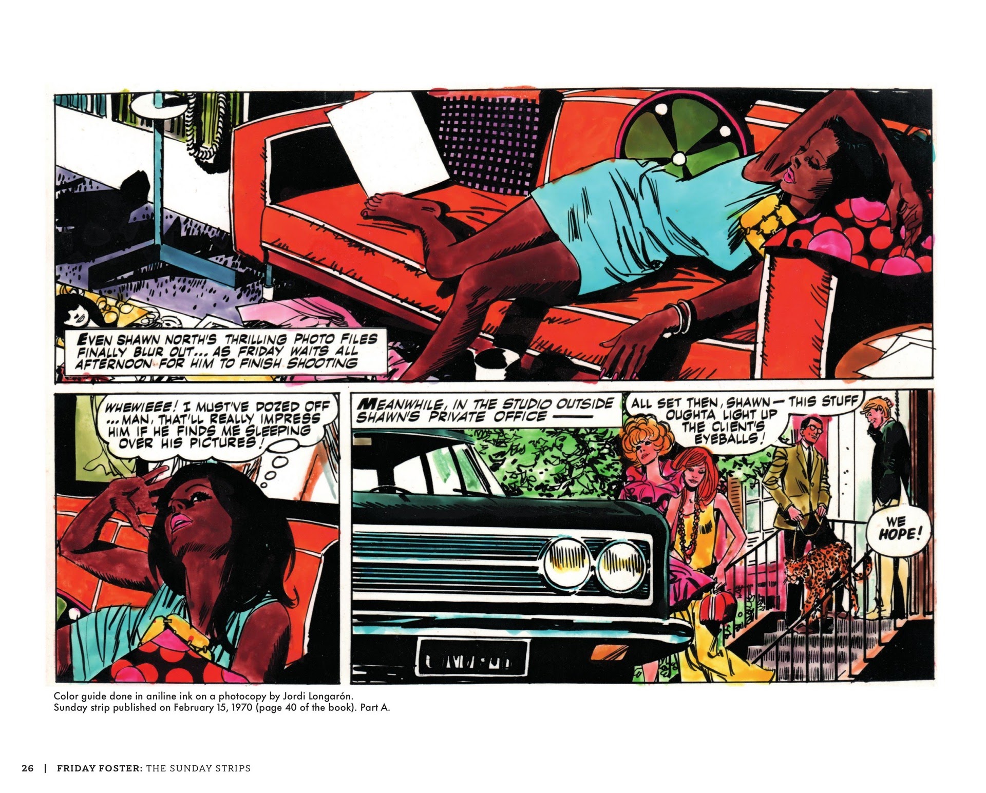 Read online Friday Foster: The Sunday Strips comic -  Issue # TPB (Part 1) - 27