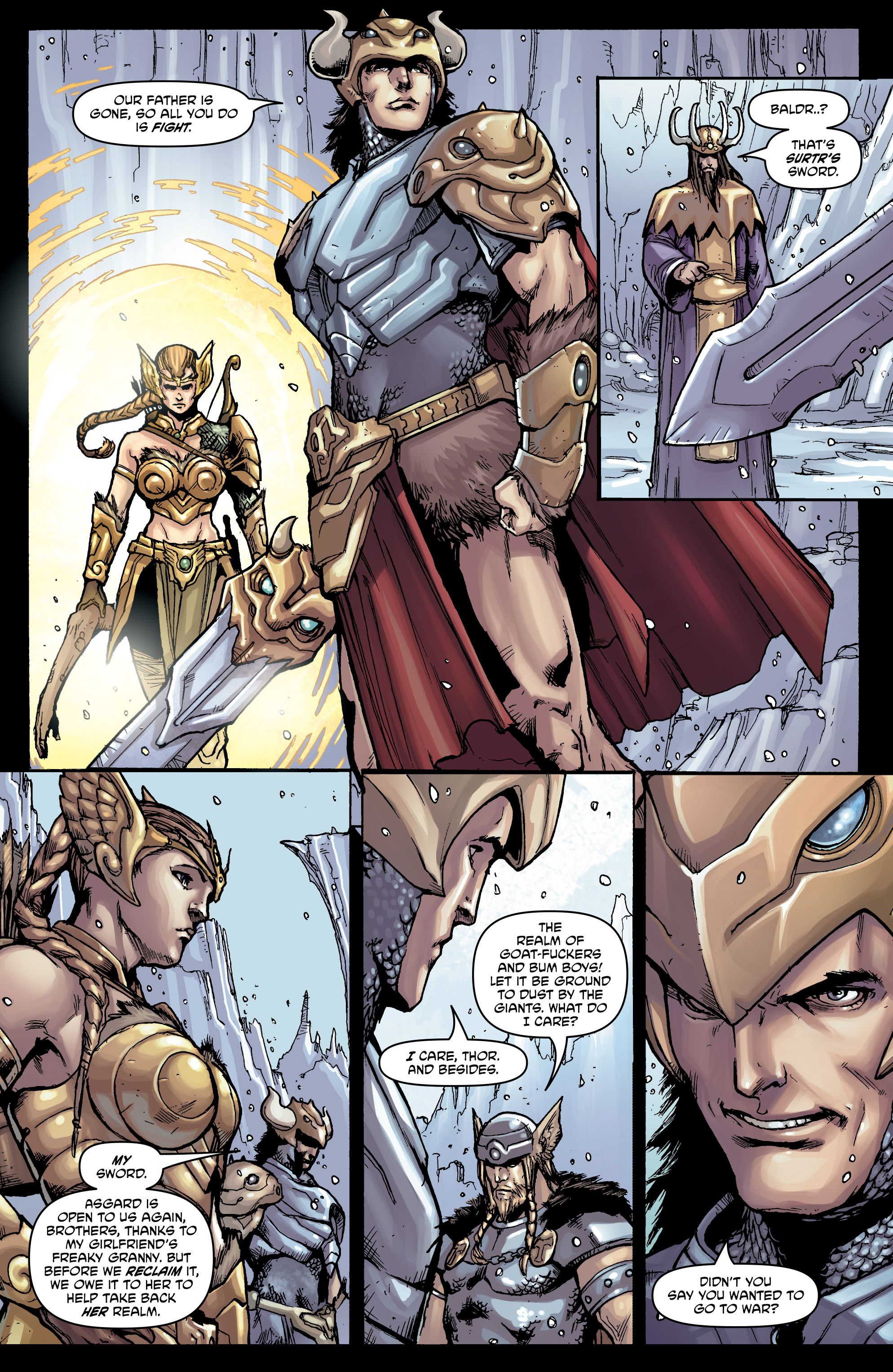 Read online God Is Dead comic -  Issue #30 - 12