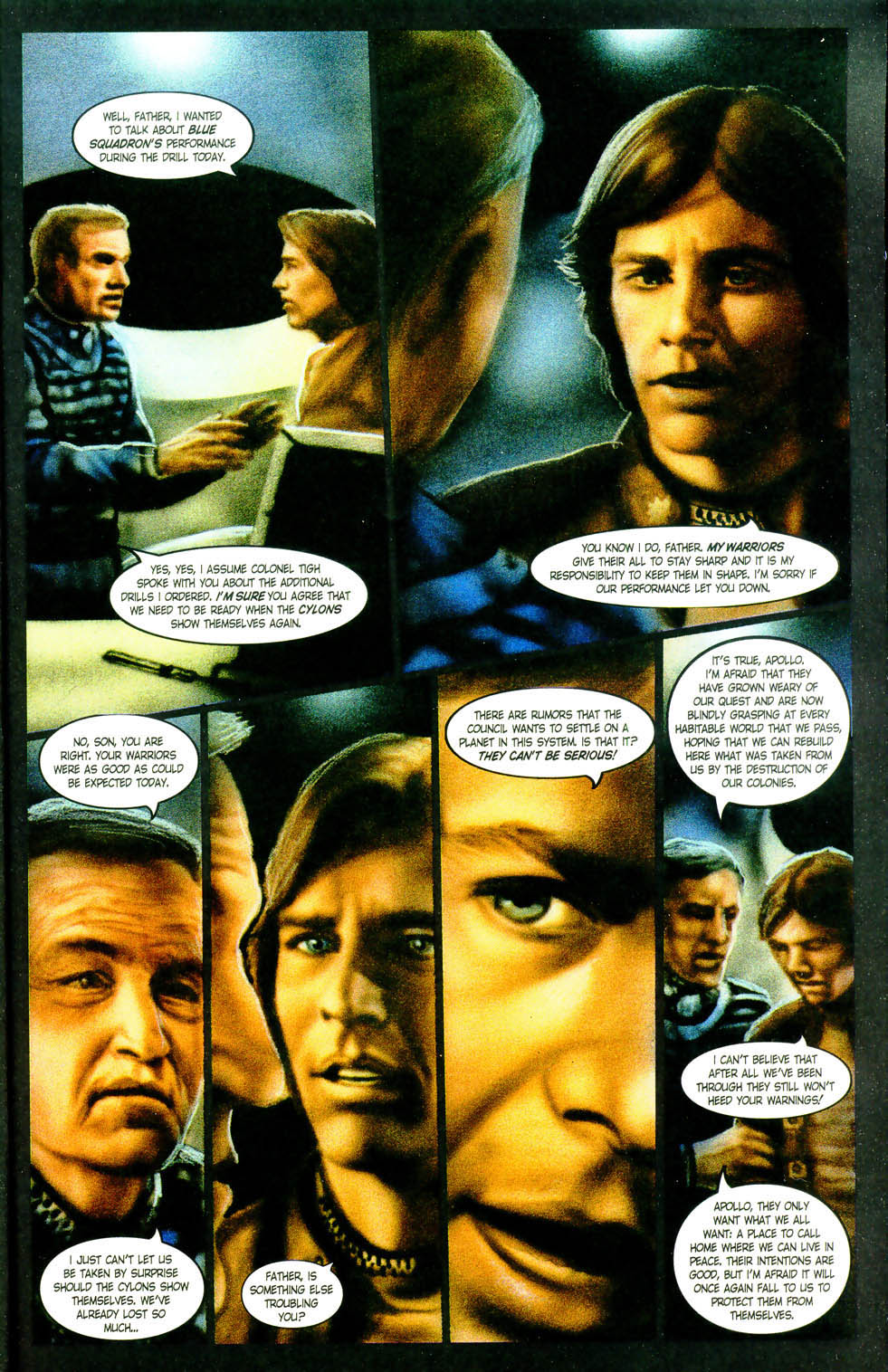 Battlestar Galactica: Season III issue 1 - Page 17