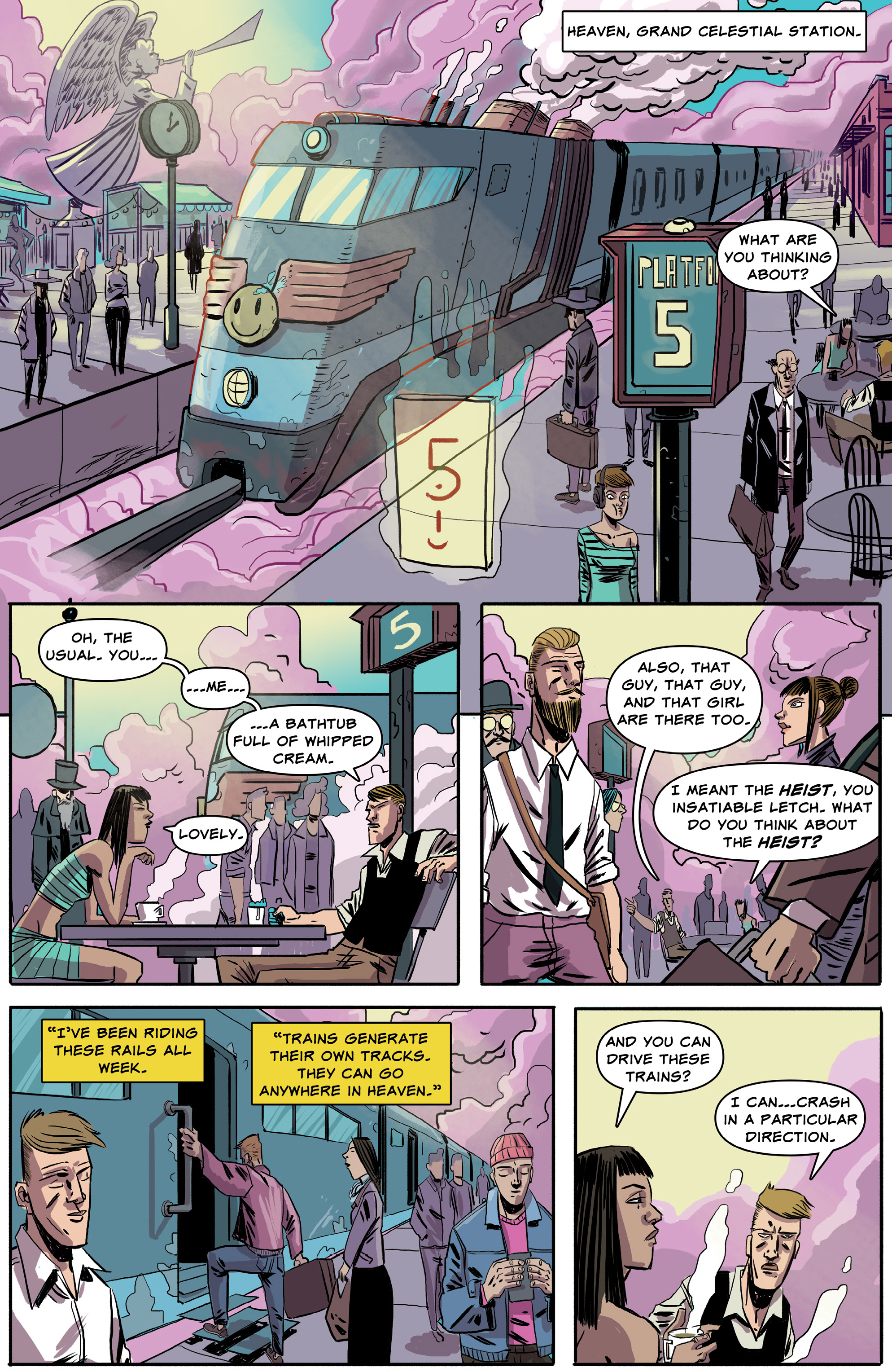 Read online Heavenly Blues comic -  Issue #5 - 6