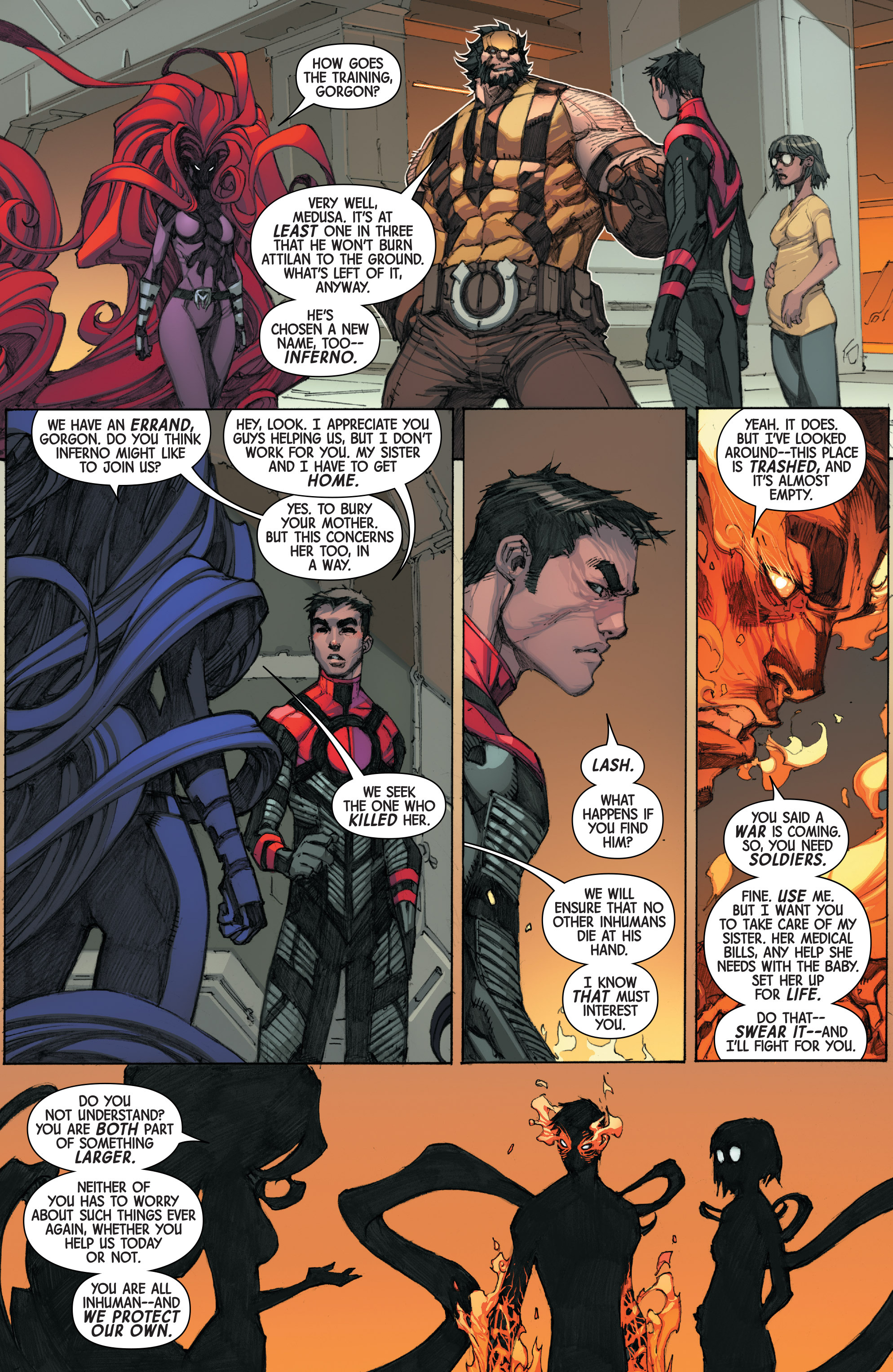 Read online Inhuman (2014) comic -  Issue #3 - 10