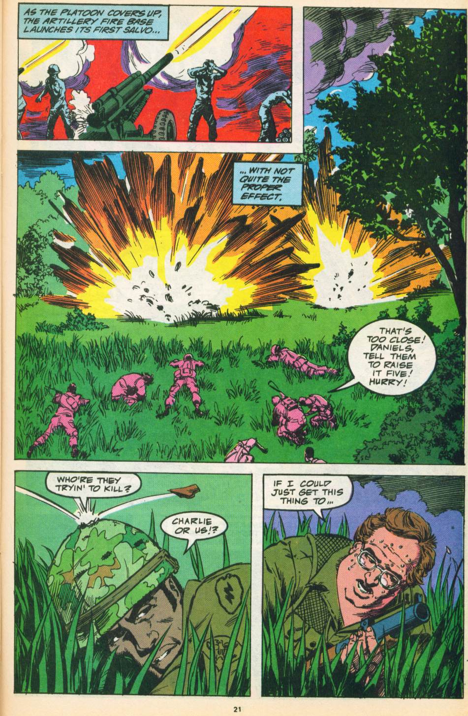 Read online The 'Nam comic -  Issue #37 - 18