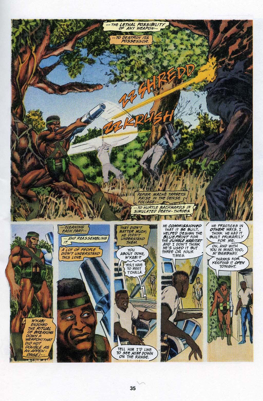Black Panther: Panthers Prey 1 Page 35