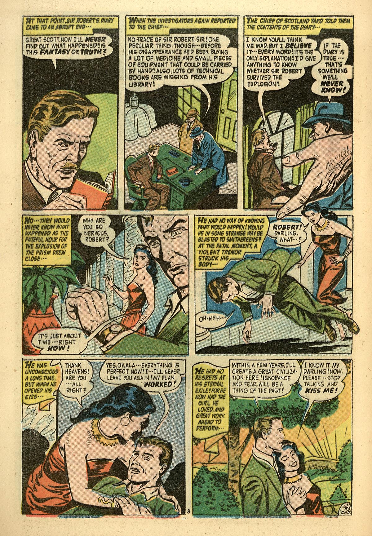 Read online Adventures Into The Unknown comic -  Issue #89 - 22