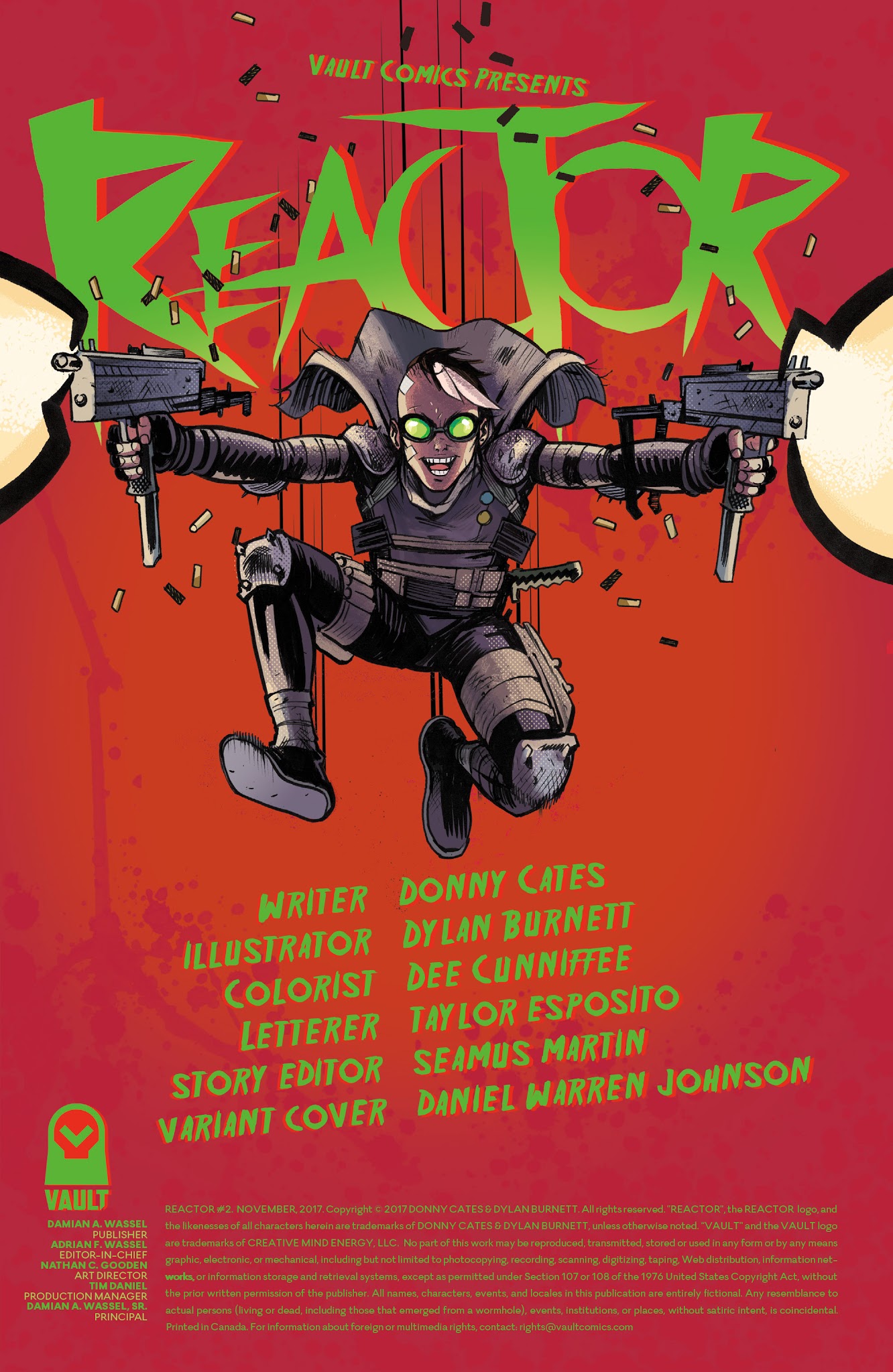 Read online Reactor comic -  Issue #2 - 2