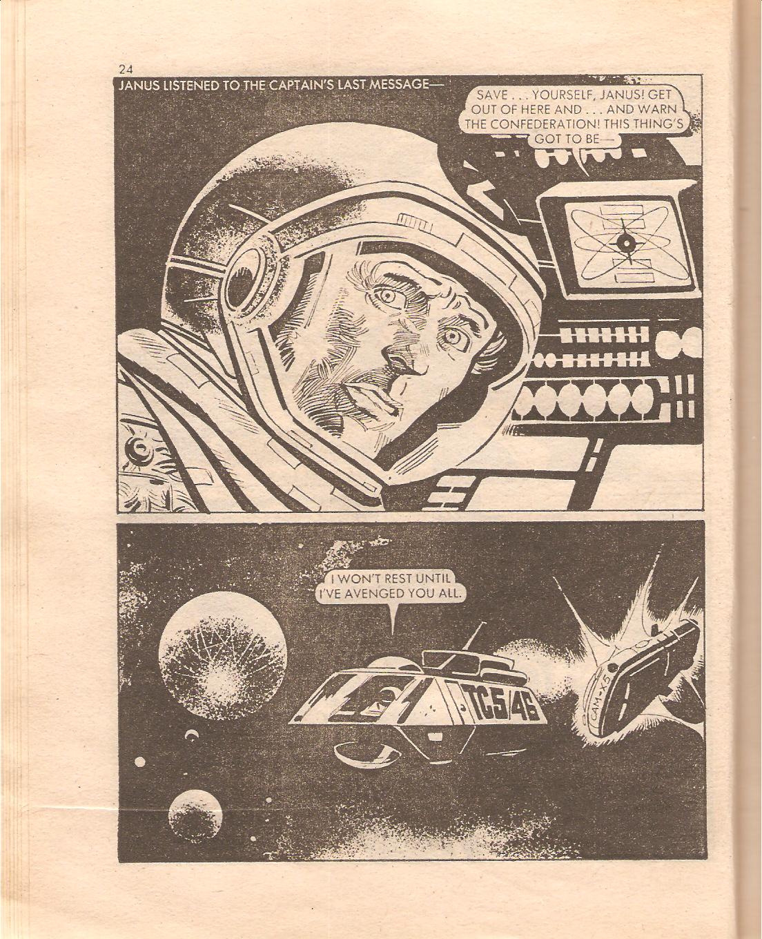 Read online Starblazer comic -  Issue #12 - 24