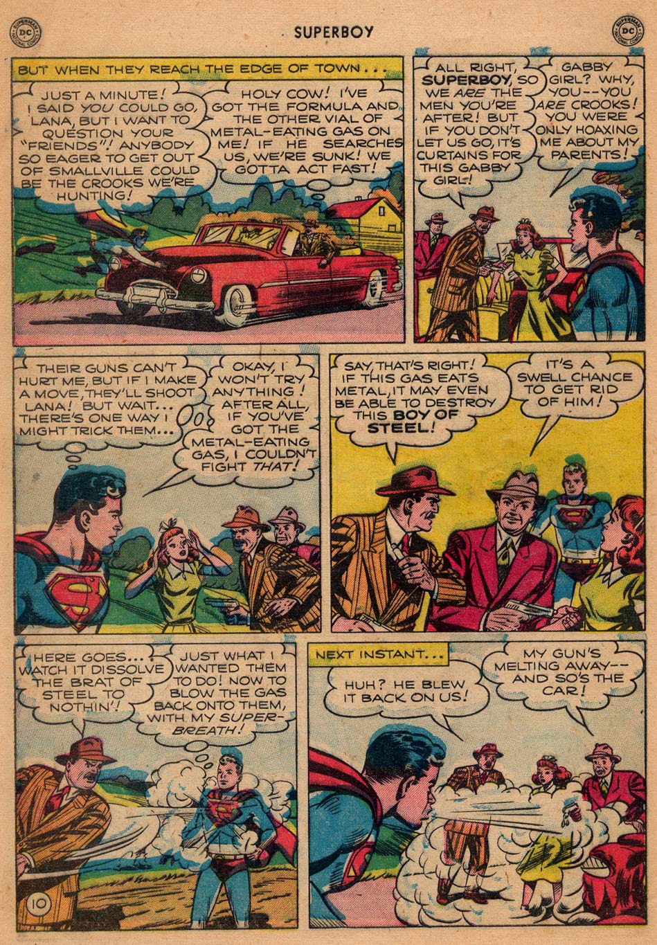 Read online Superboy (1949) comic -  Issue #11 - 11