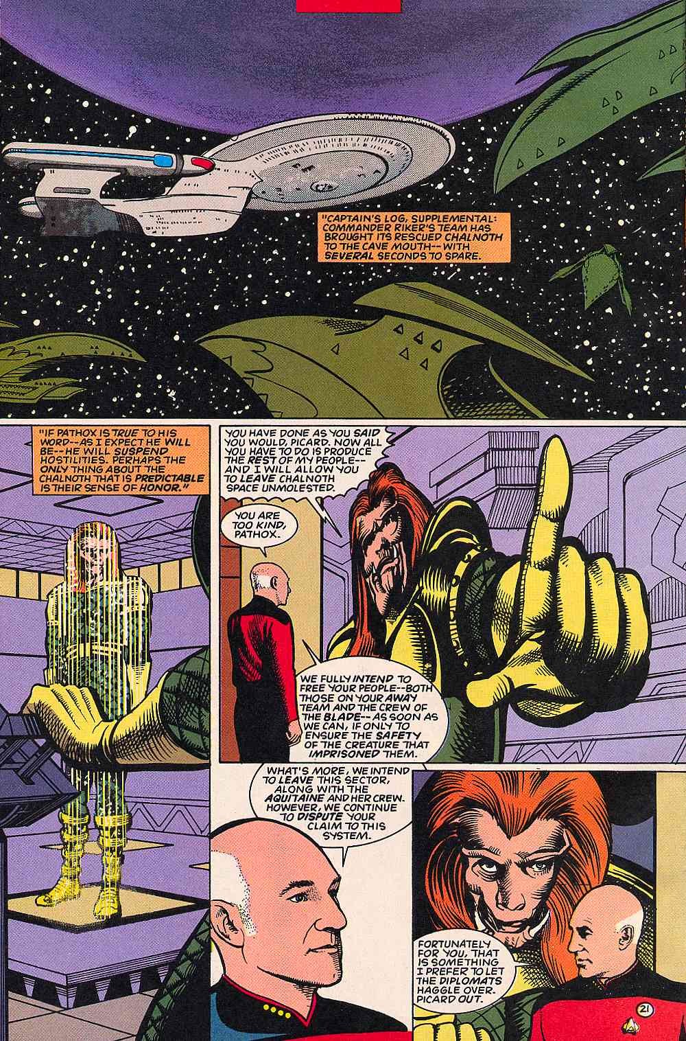Read online Star Trek: The Next Generation (1989) comic -  Issue #61 - 21