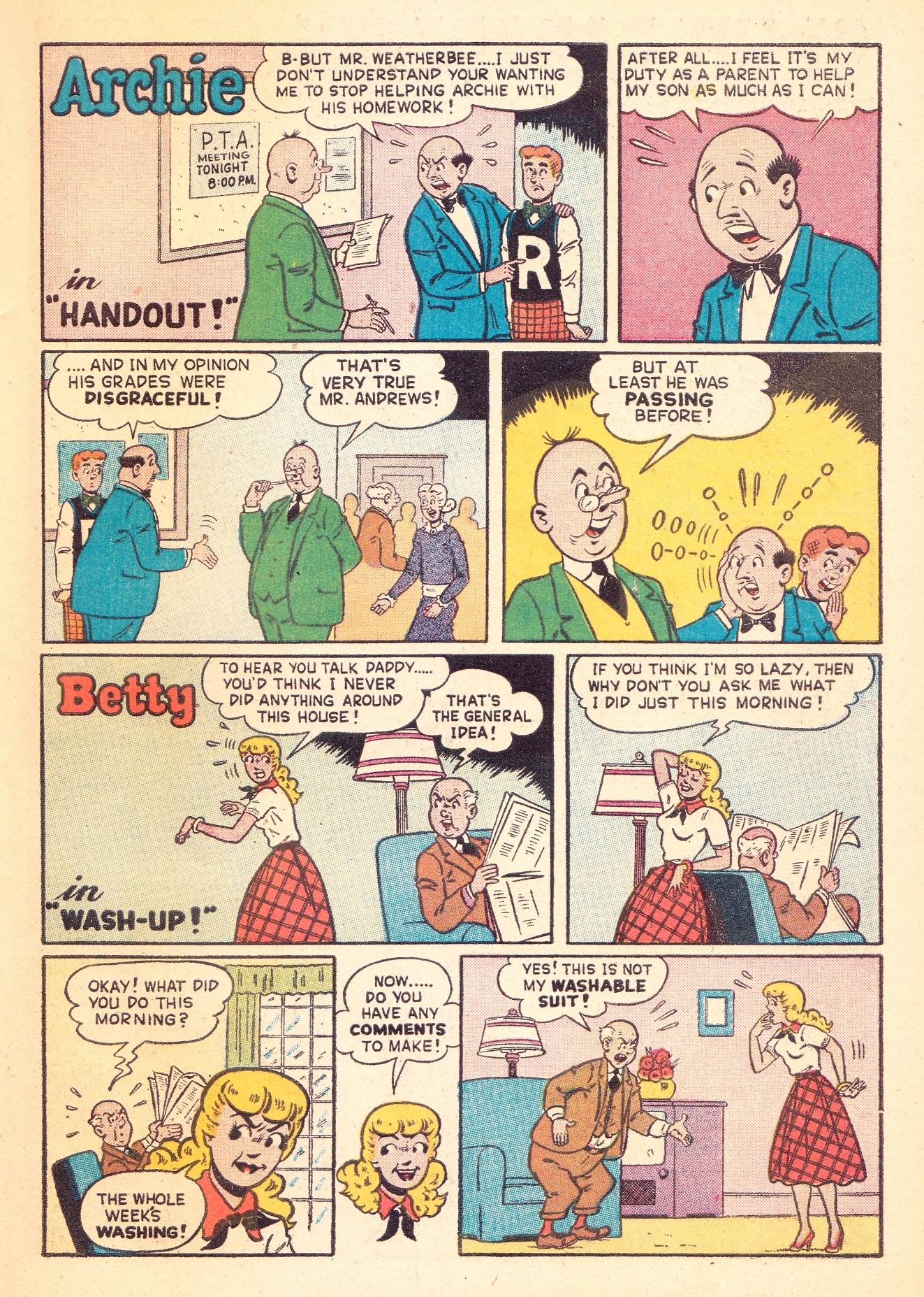 Read online Archie's Joke Book Magazine comic -  Issue #27 - 27