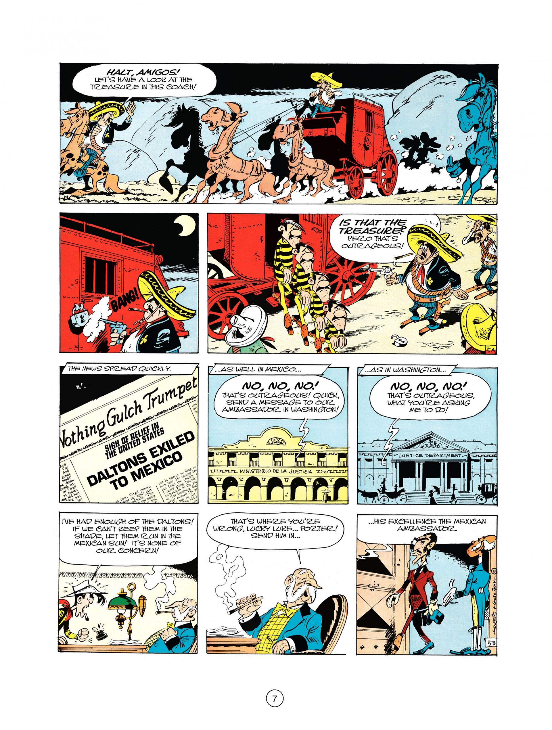 Read online A Lucky Luke Adventure comic -  Issue #10 - 7