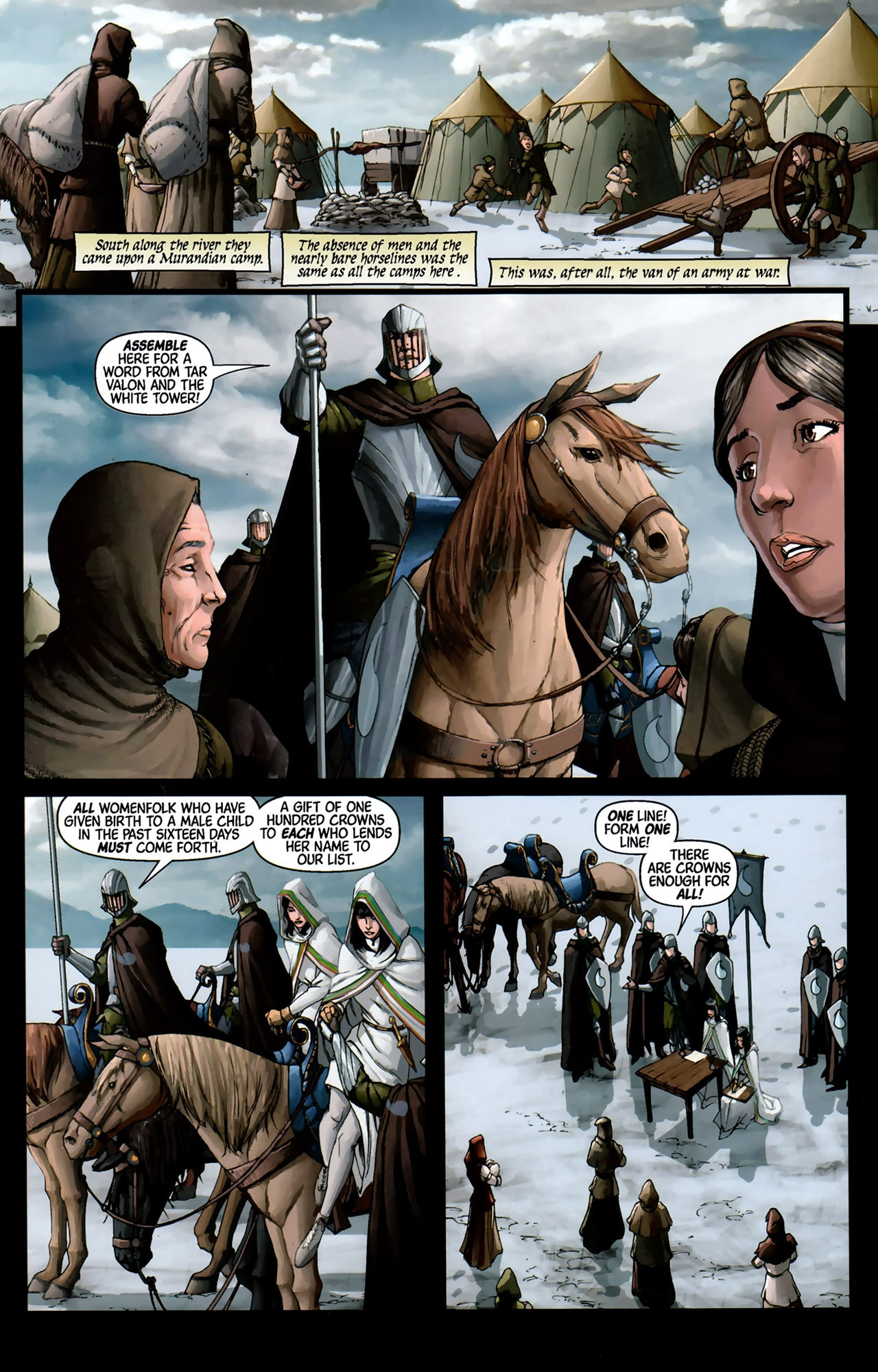 Read online Robert Jordan's The Wheel of Time: New Spring comic -  Issue #2 - 16