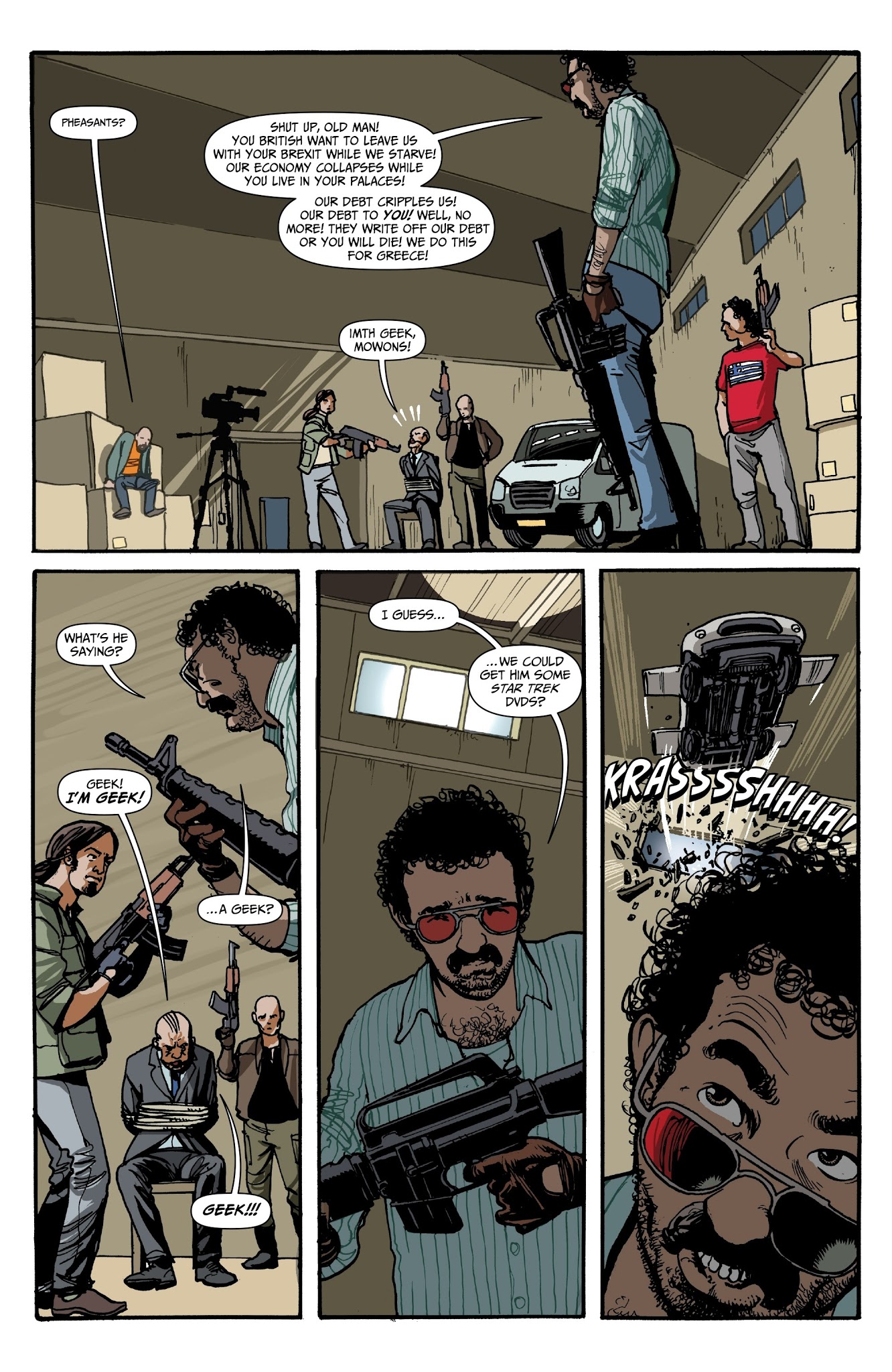 Read online Kingsman: The Red Diamond comic -  Issue #1 - 6