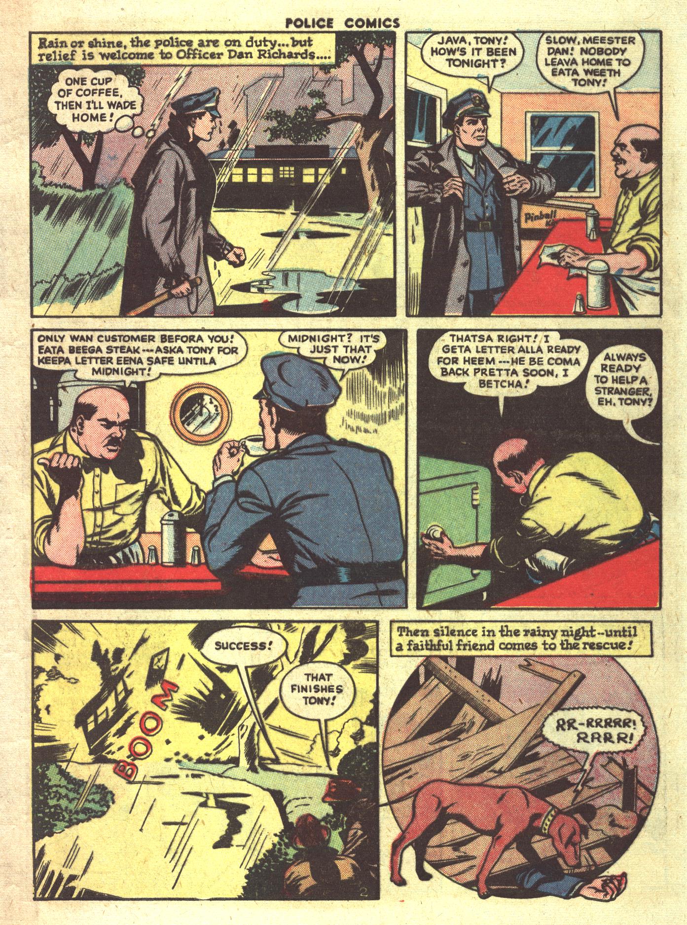 Read online Police Comics comic -  Issue #65 - 49