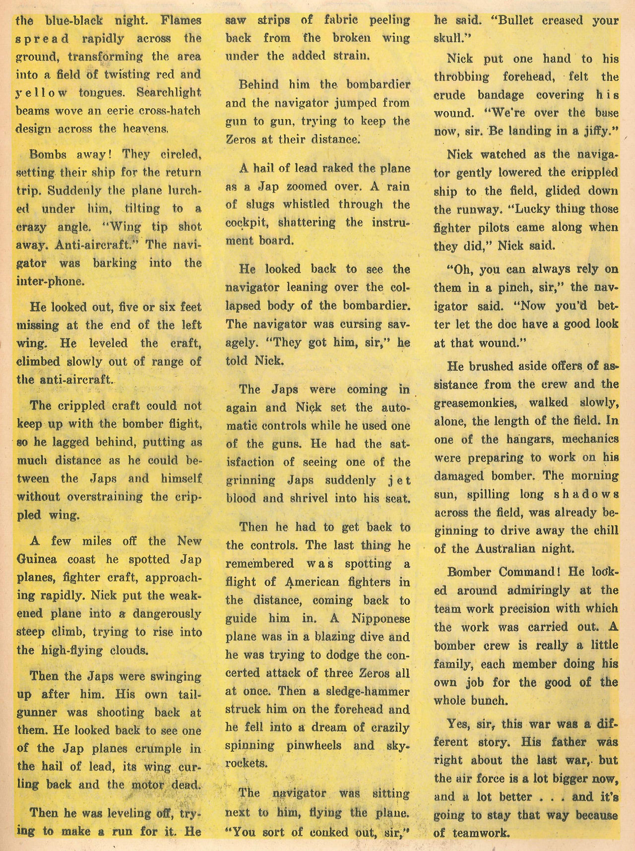 Read online Bomber Comics comic -  Issue #3 - 31