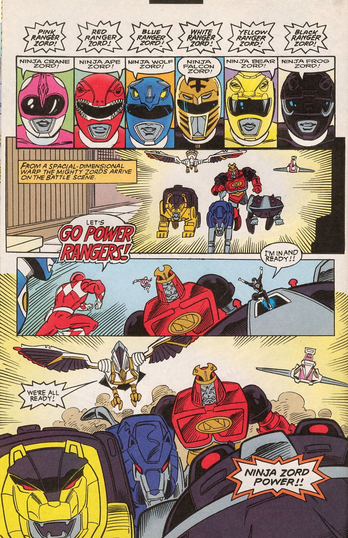 Read online Saban's Mighty Morphin' Power Rangers comic -  Issue #4 - 7