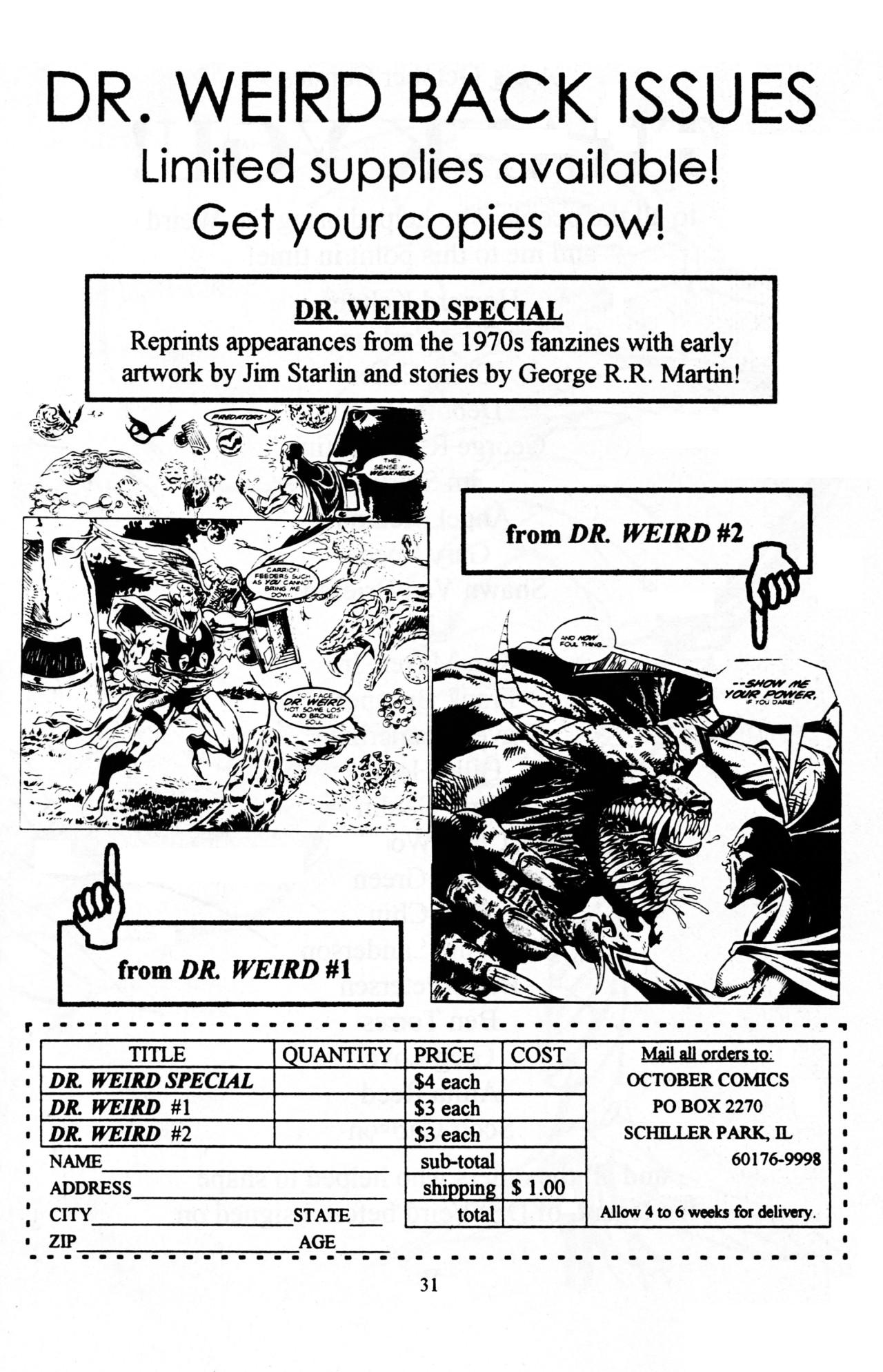 Read online Dr. Weird (1997) comic -  Issue #1 - 33