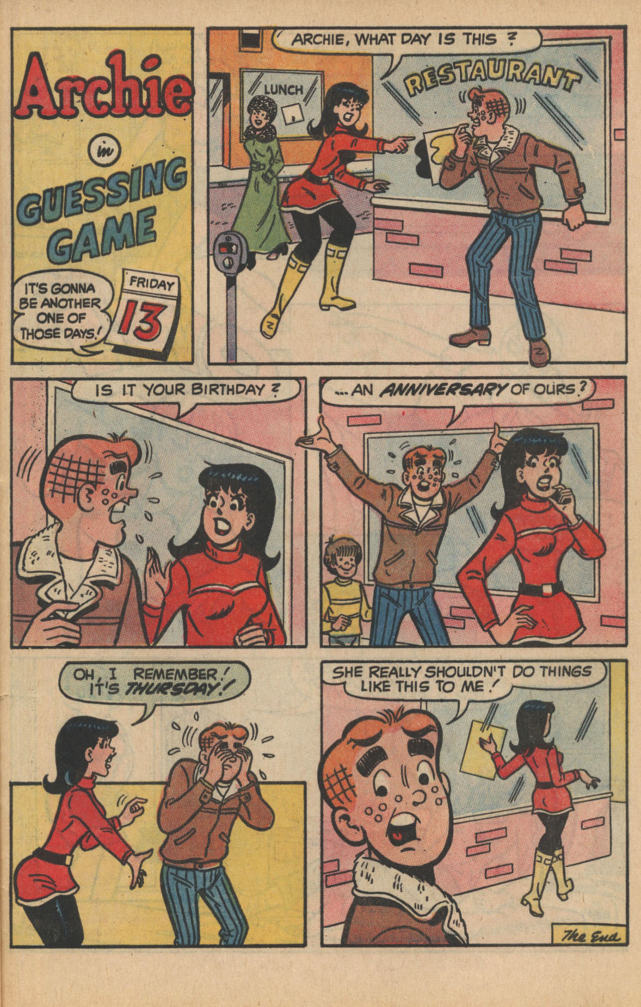Read online Archie's Joke Book Magazine comic -  Issue #156 - 29